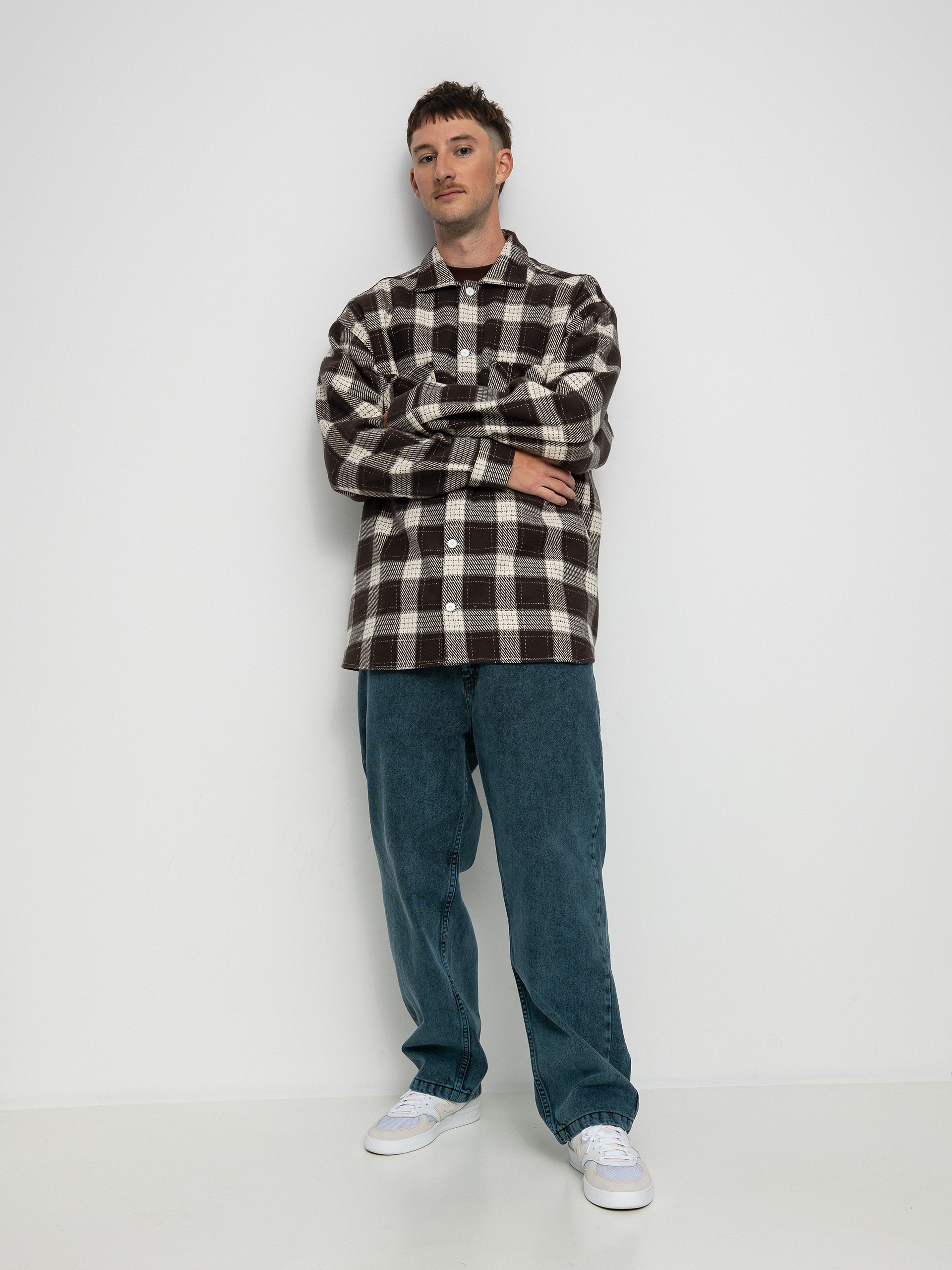 Koszula Polar Skate Big Boy Flannel (brown)