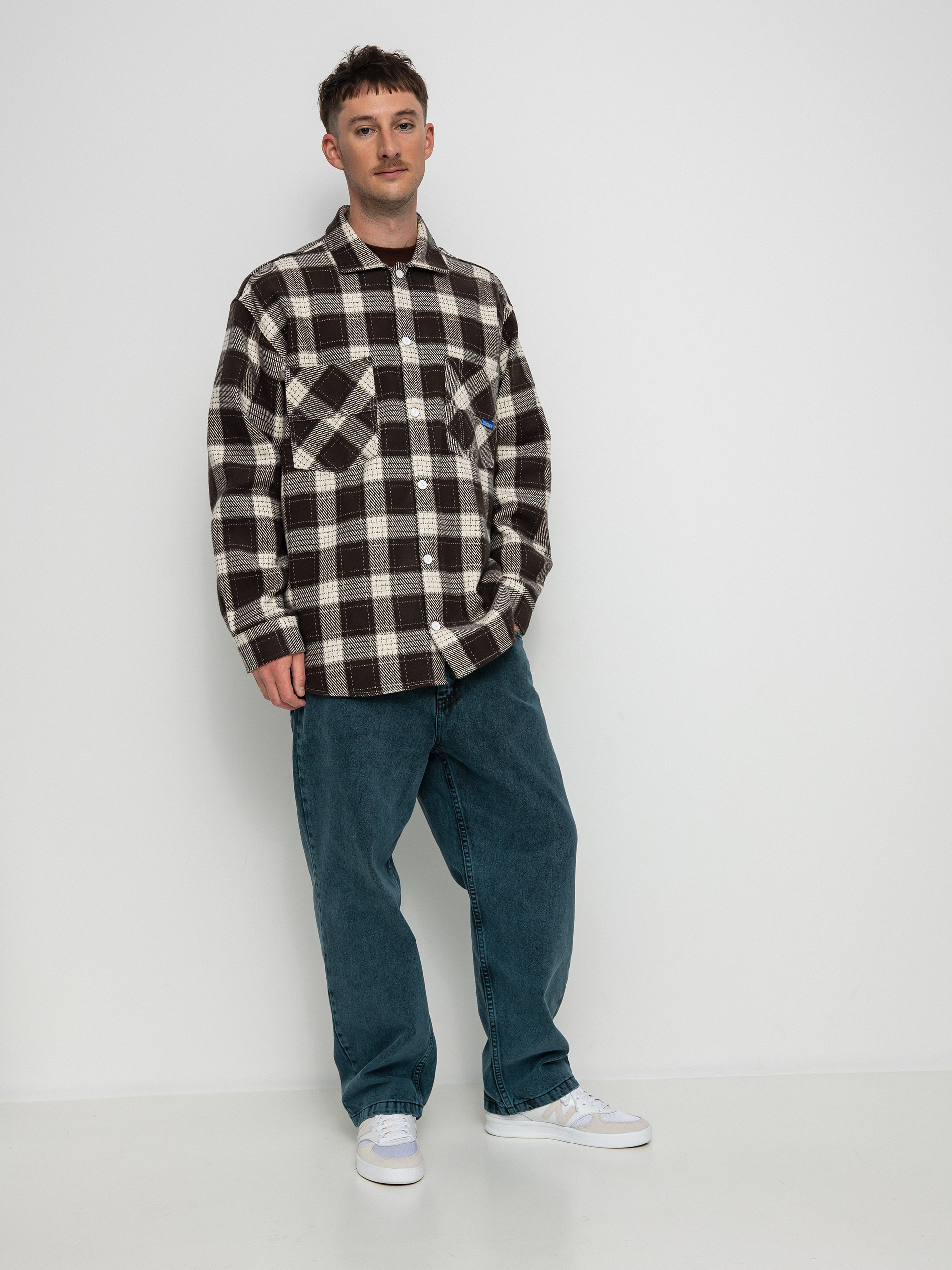 Koszula Polar Skate Big Boy Flannel (brown)