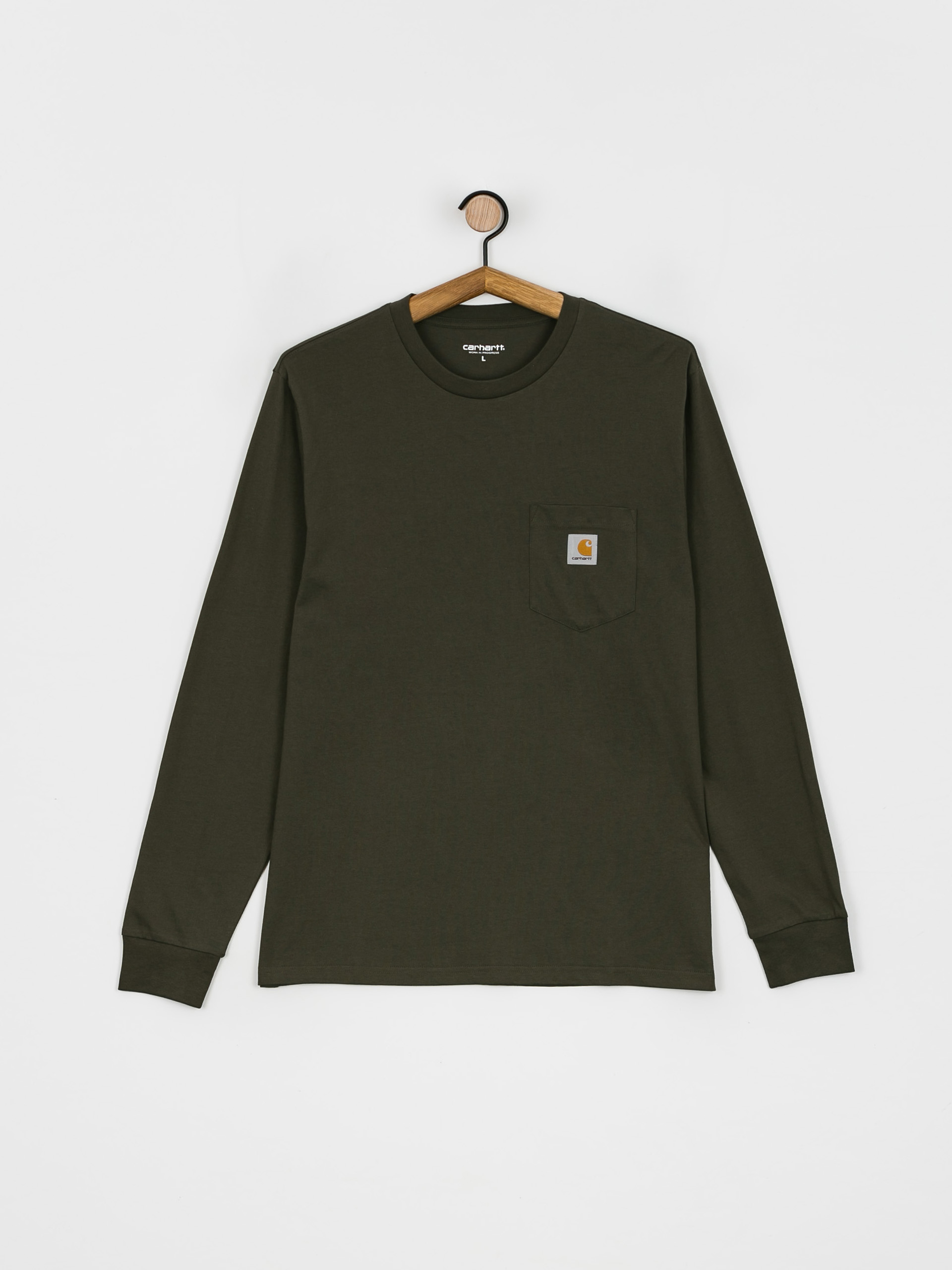 Longsleeve Carhartt WIP Pocket (cypress)