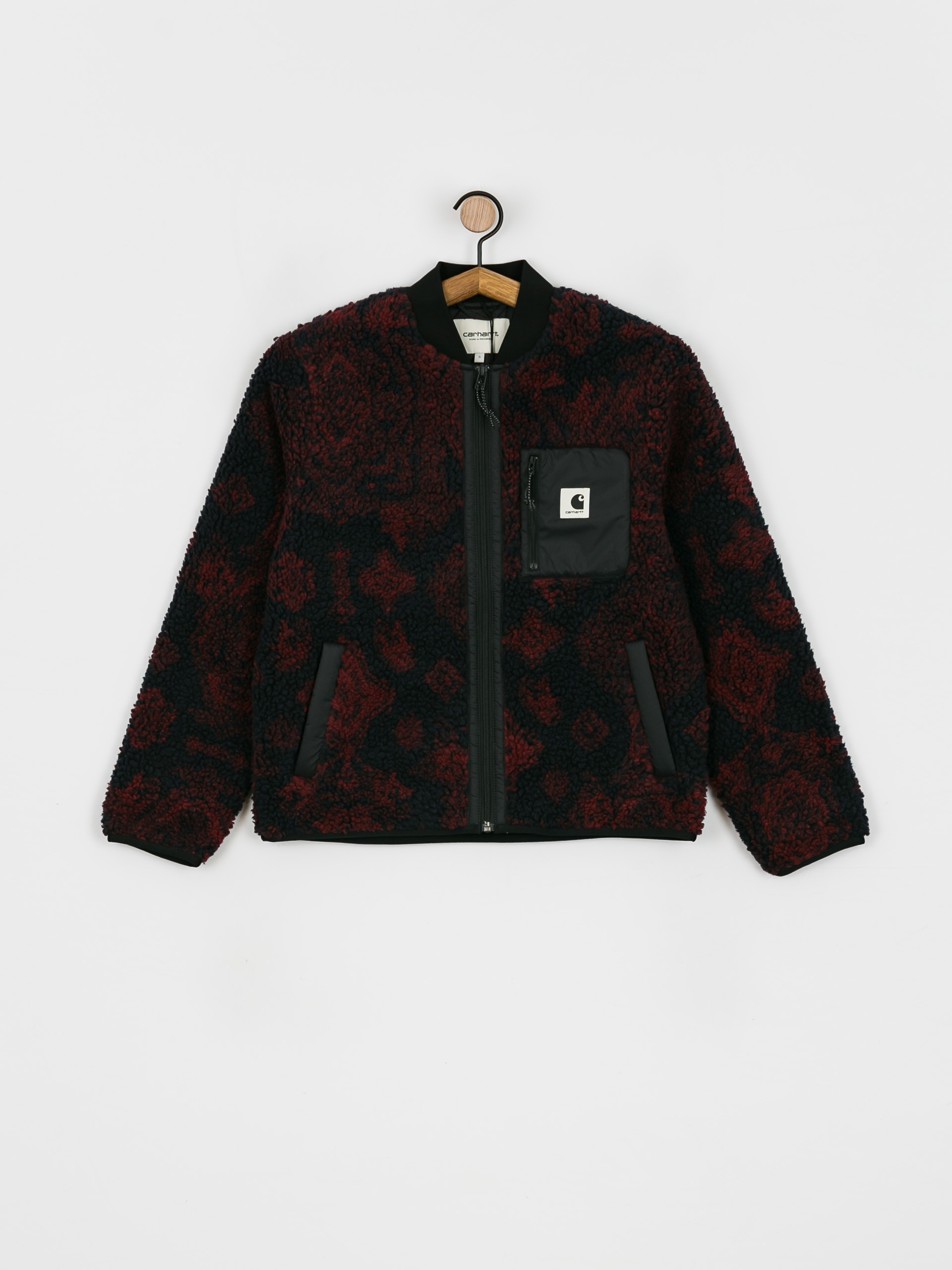 Kurtka Carhartt WIP Janet Liner Wmn (verse jacquard/dark navy/corvina/black)