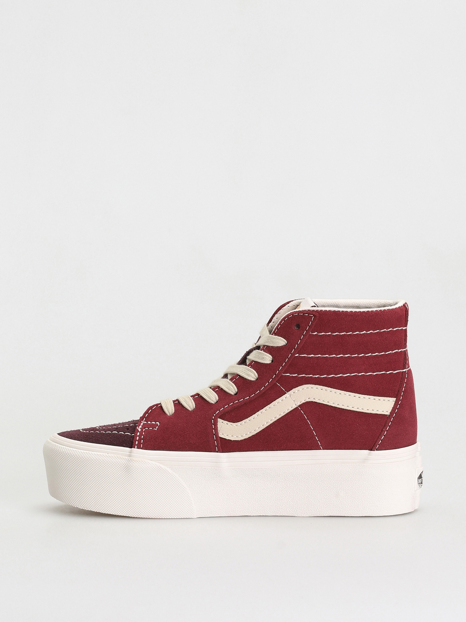 Buty Vans Sk8 Hi Tapered Stackform (varsity suede tawny port)