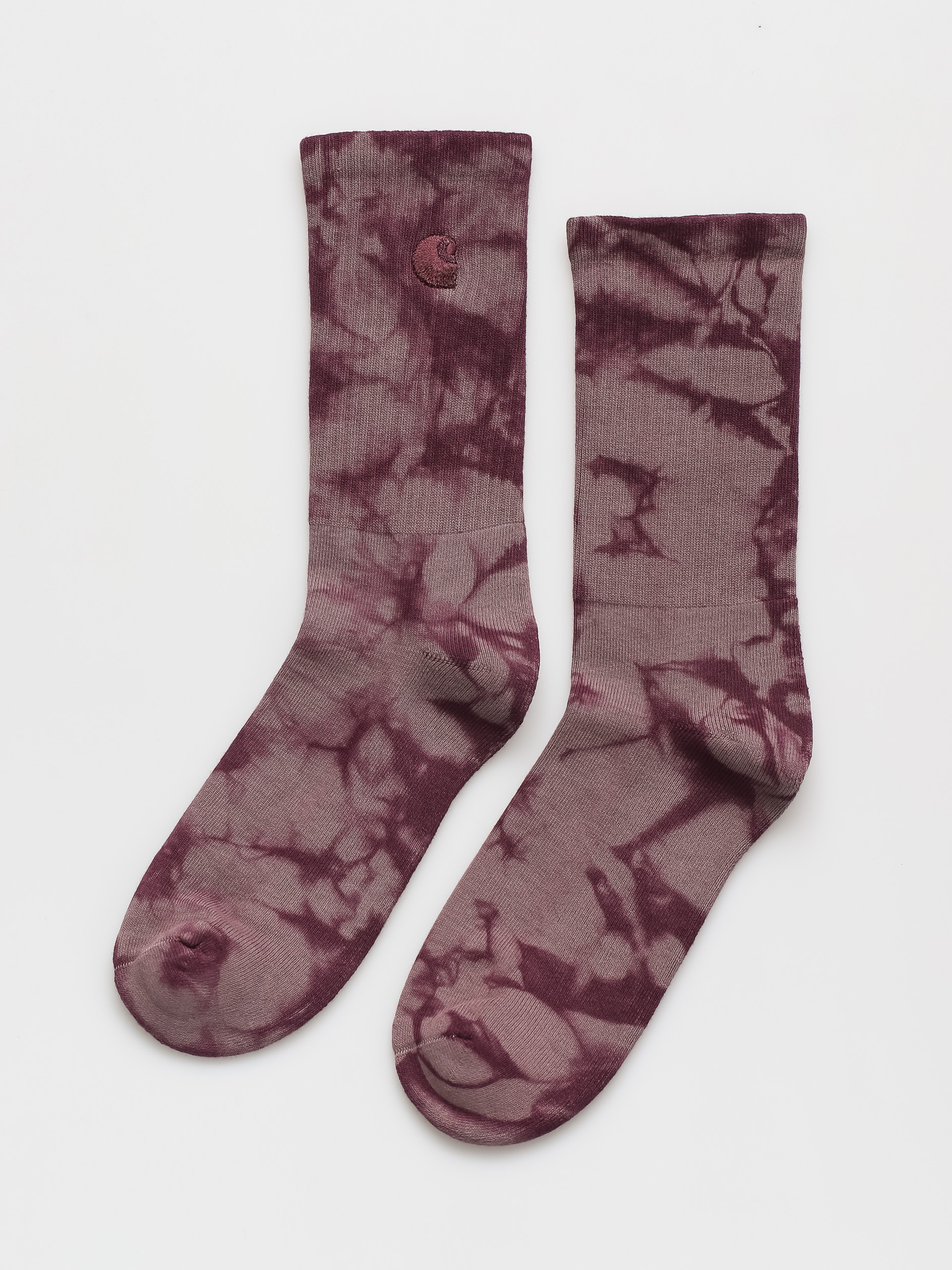Skarpetki Carhartt WIP Vista (dark plum/misty thistle)