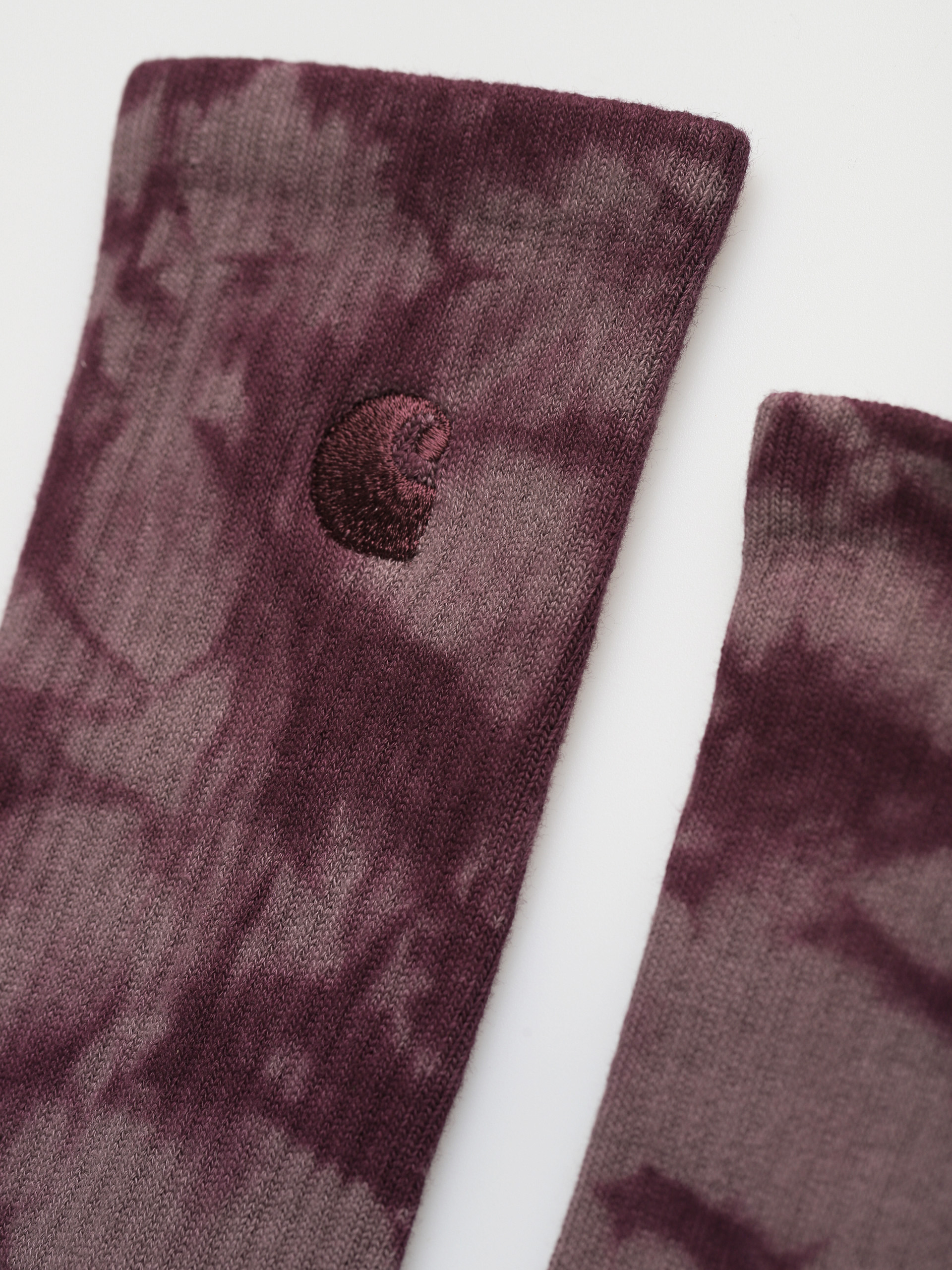 Skarpetki Carhartt WIP Vista (dark plum/misty thistle)