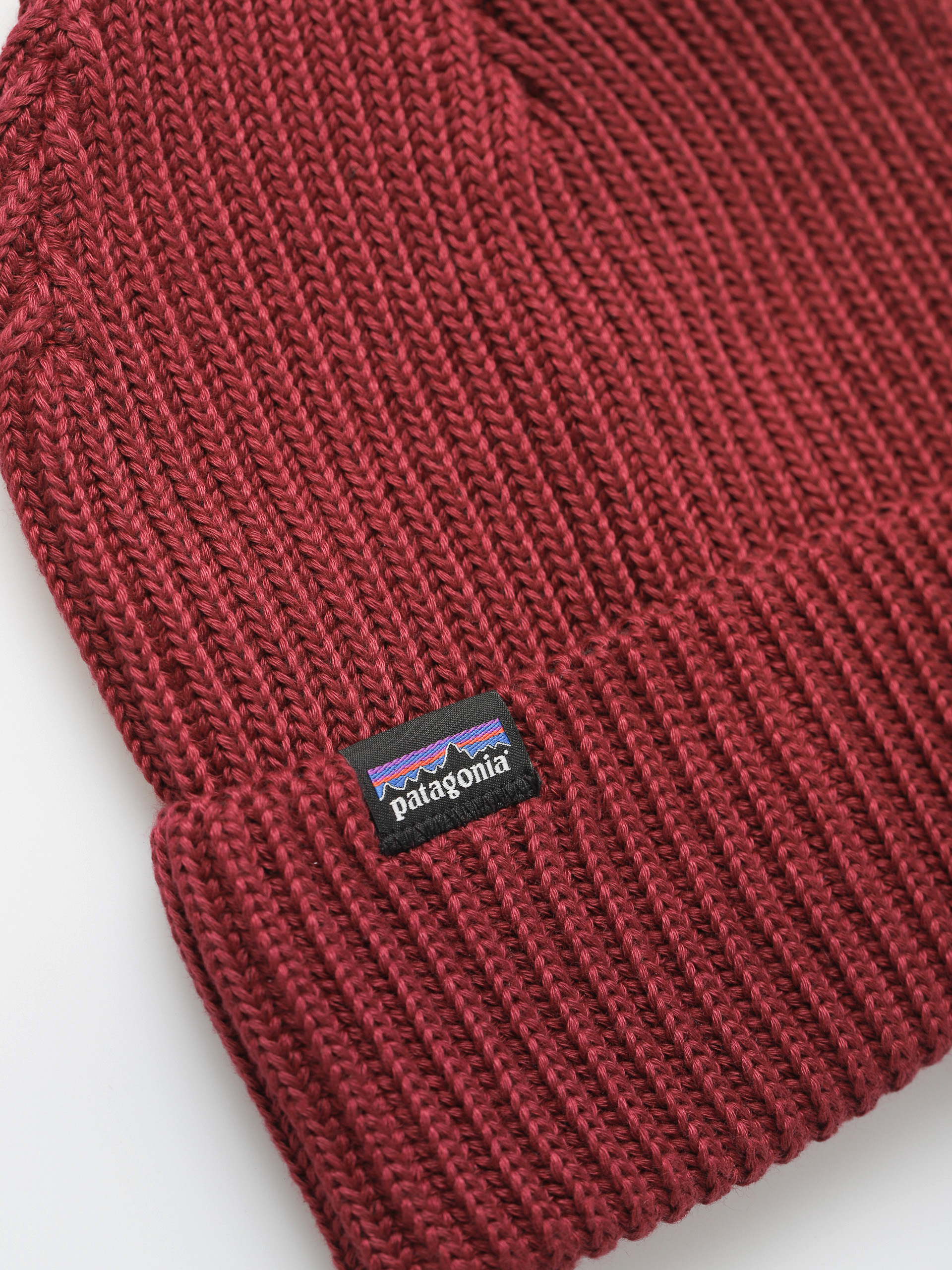 Czapka zimowa Patagonia Fishermans Rolled (wax red)