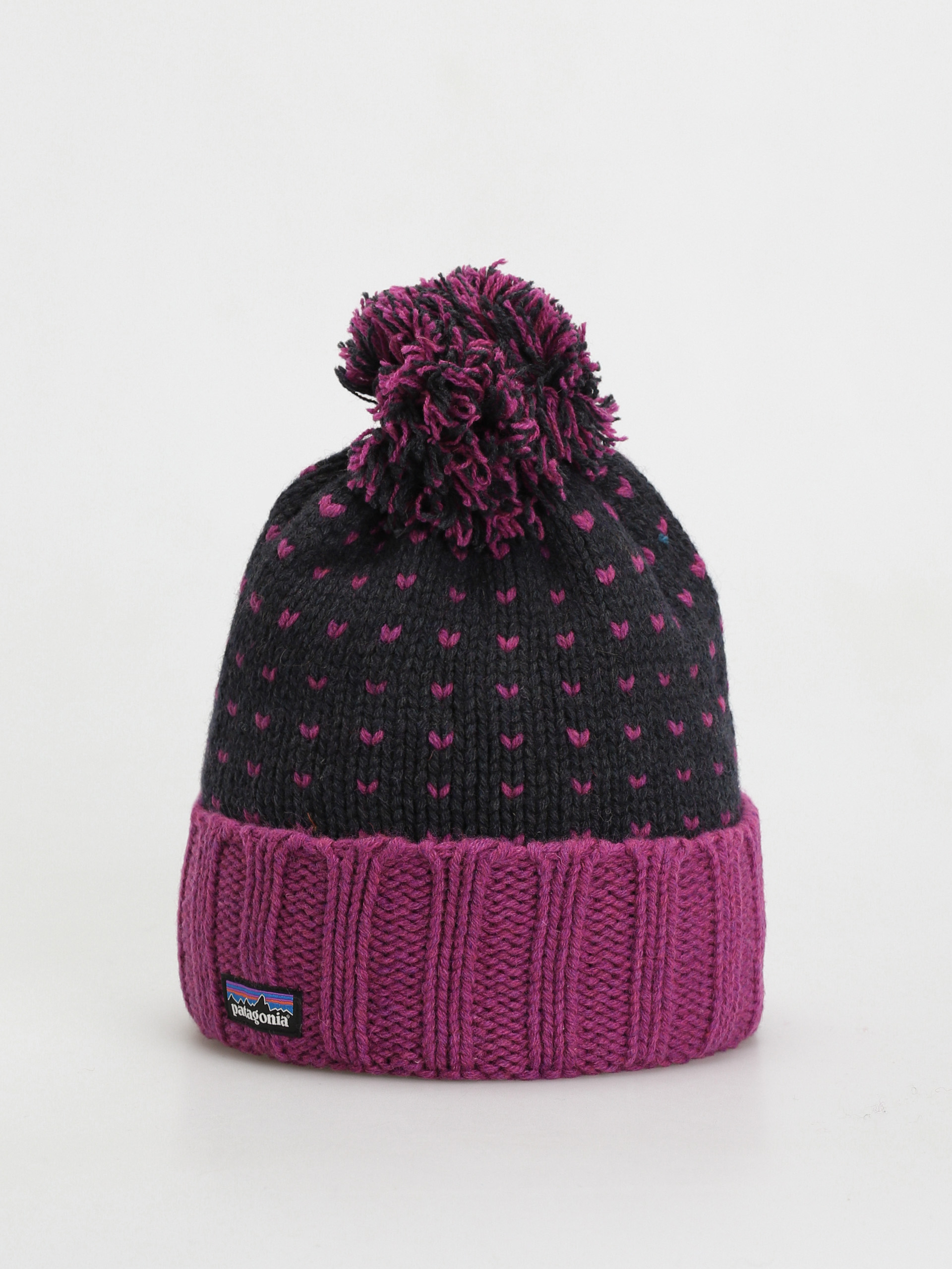 Czapka zimowa Patagonia Snowbelle (simple dot/amaranth pink)