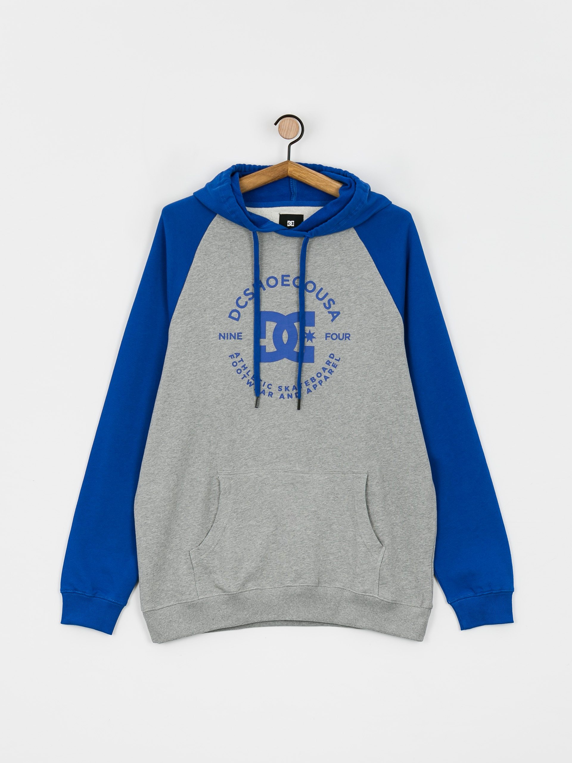 Bluza z kapturem DC Star Pilot Raglan HD (heather grey/turkish)