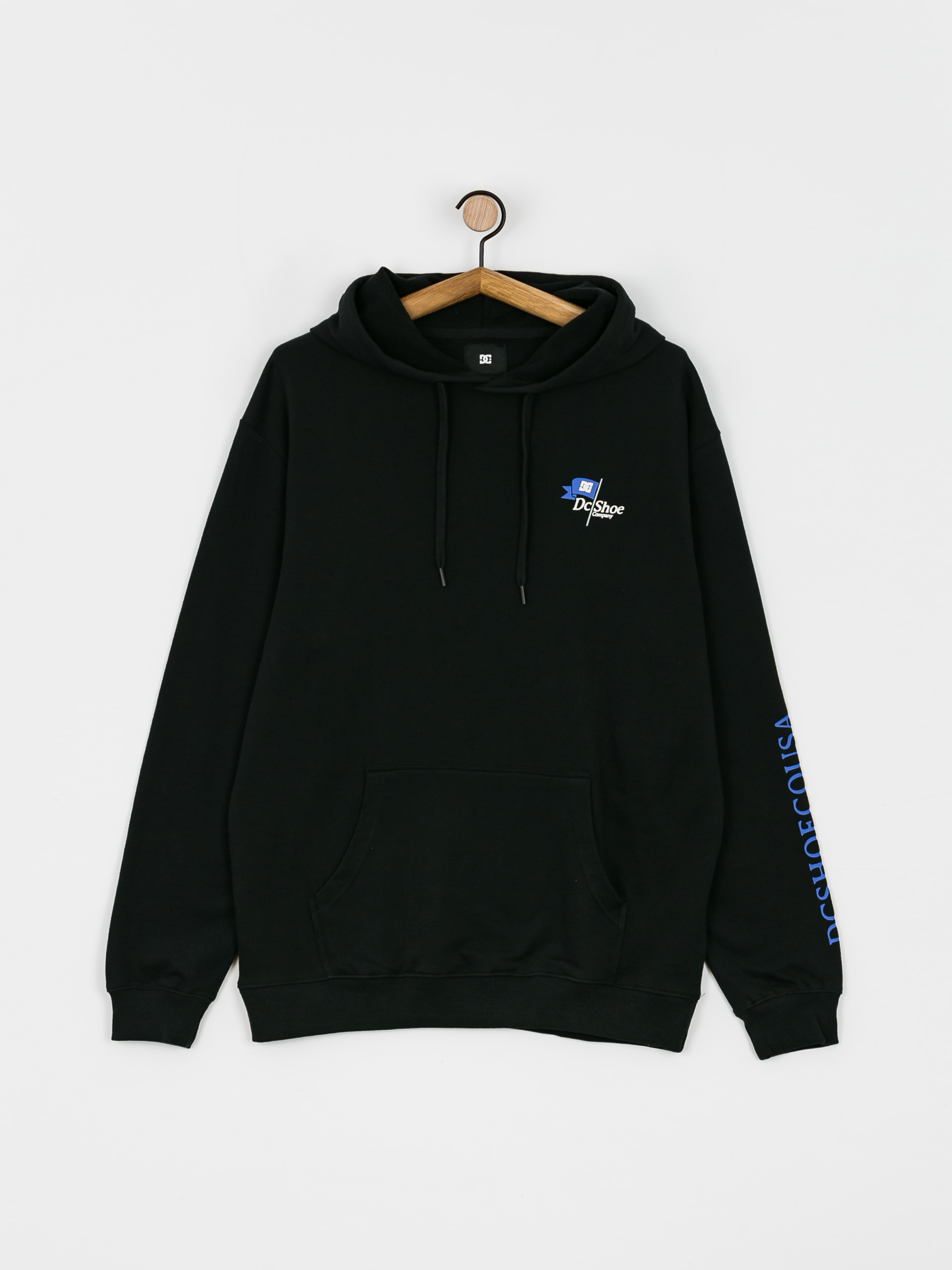 Bluza z kapturem DC Flagged HD (black)