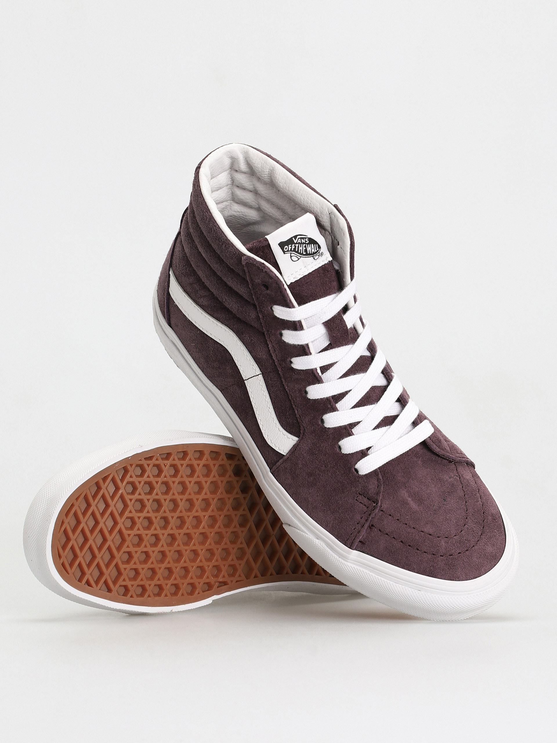 Buty Vans Sk8 Hi (pig suede wine tasting)