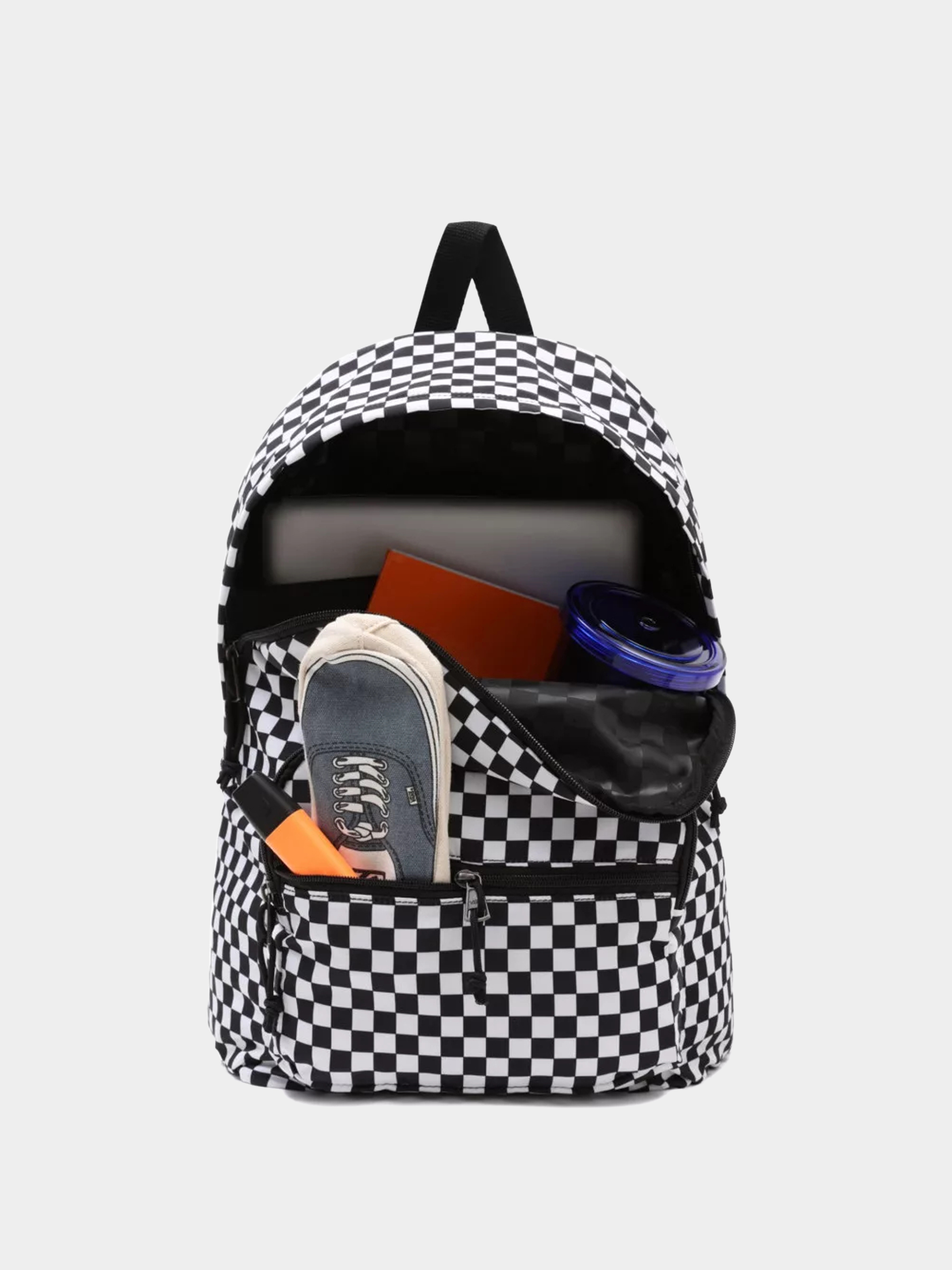 Plecak Vans Taxi Wmn (black/white)
