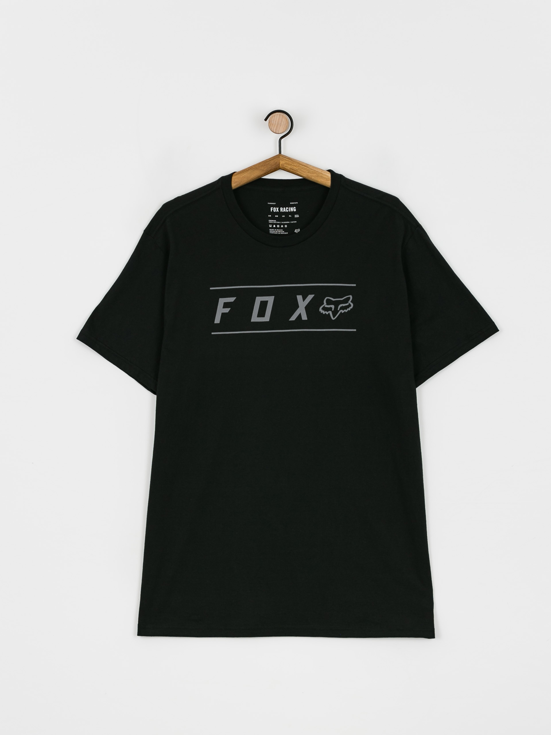 T-shirt Fox Pinnacle Premium (blk/blk)