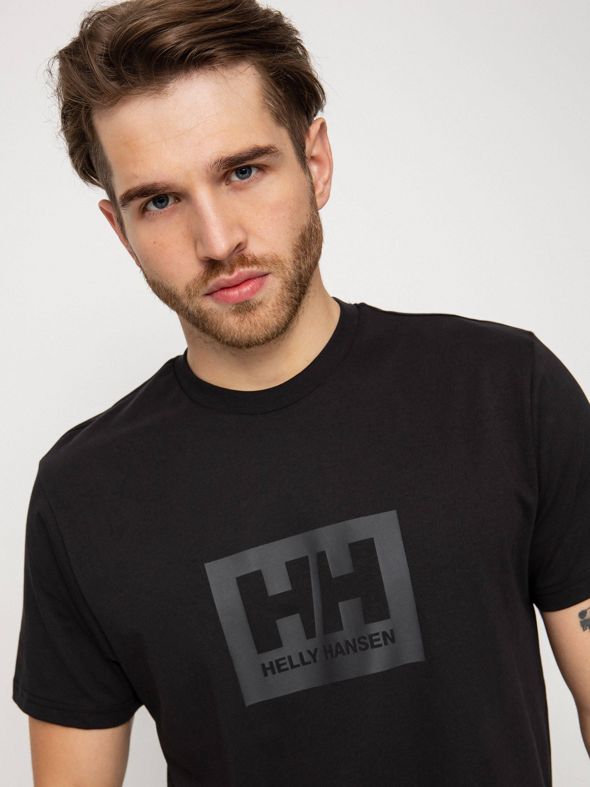 T-shirt Helly Hansen Box (black)