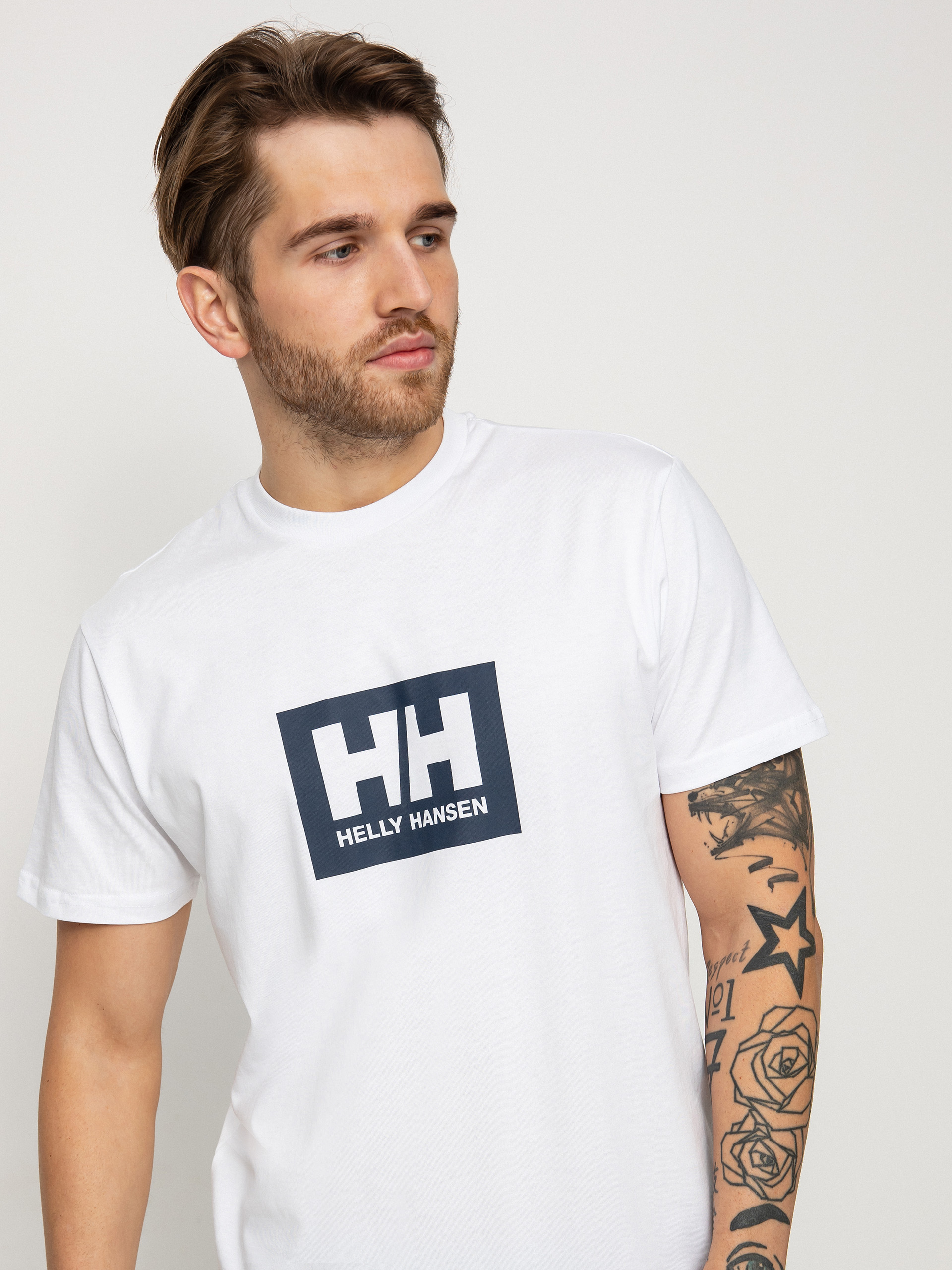 T-shirt Helly Hansen Box (white)