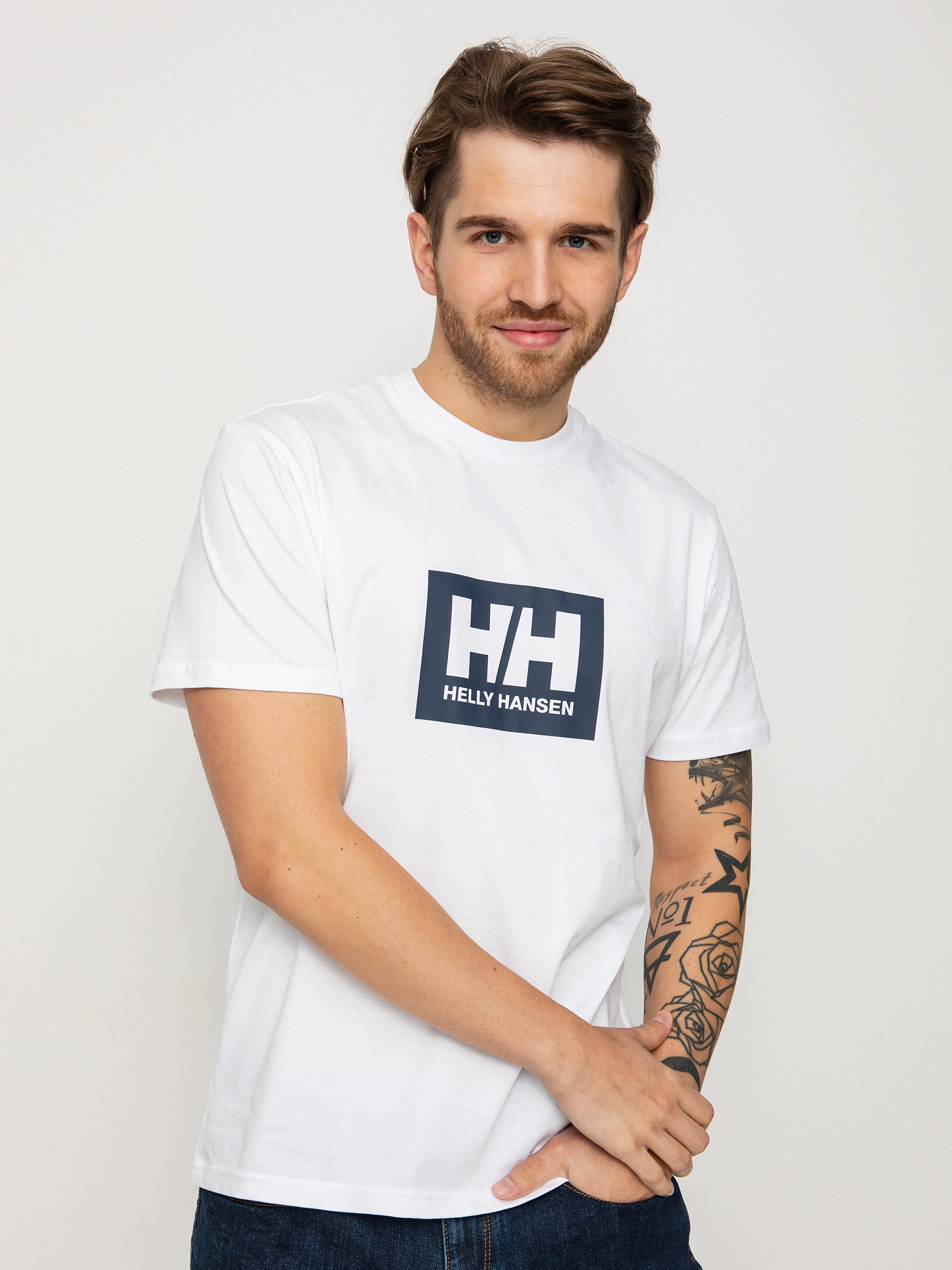 T-shirt Helly Hansen Box (white)