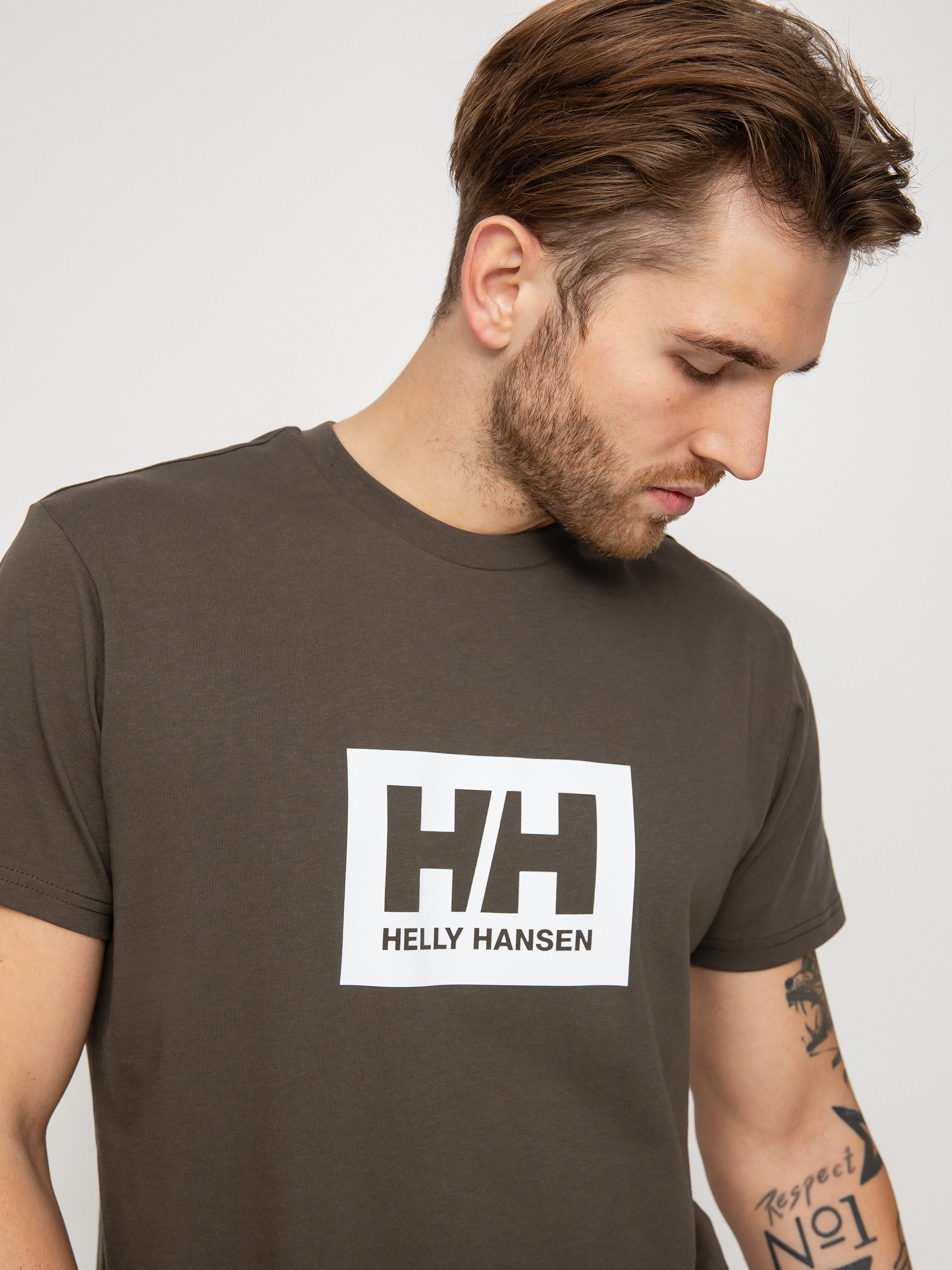 T-shirt Helly Hansen Box (beluga)