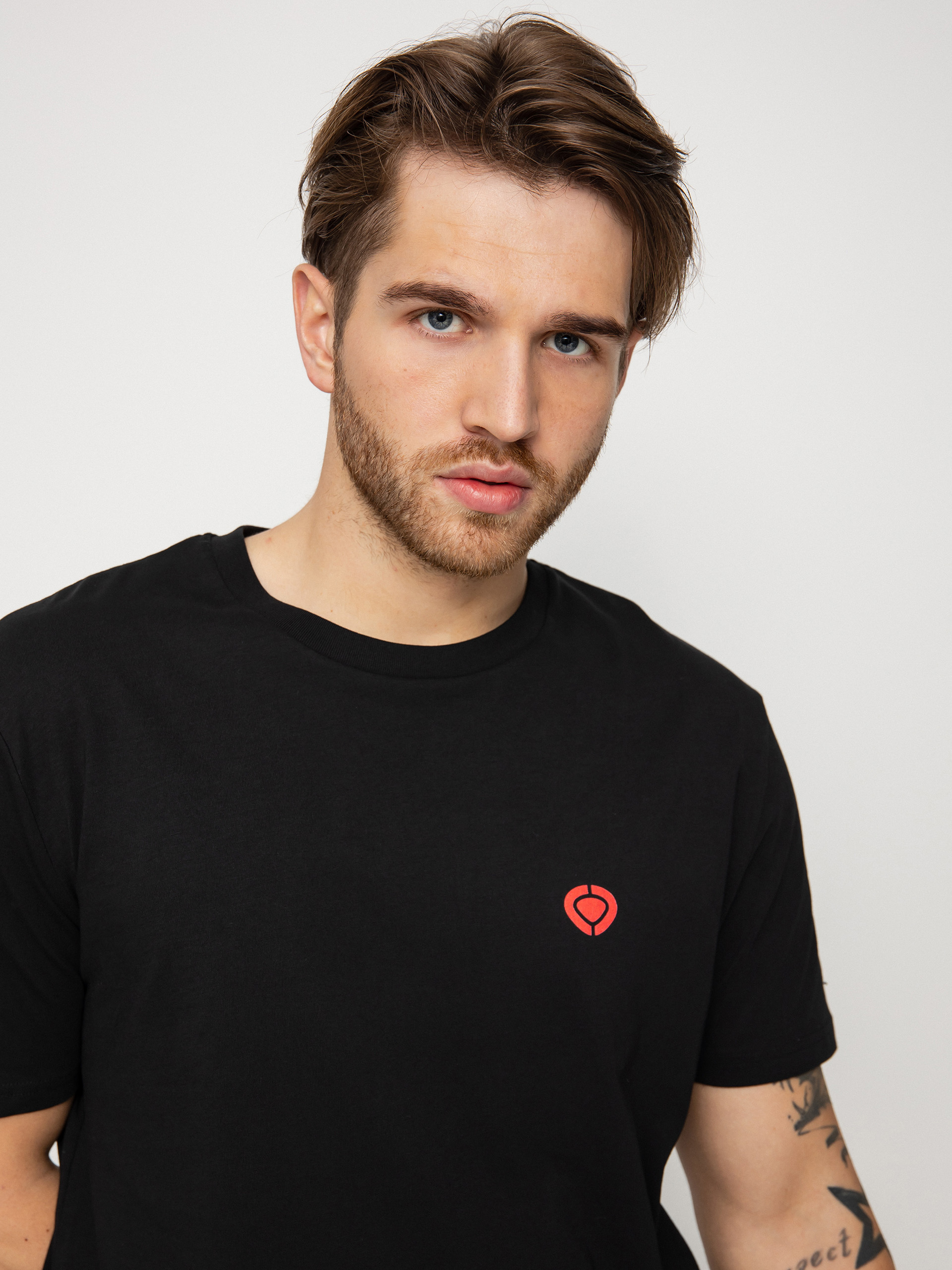 T-shirt Circa Mini Icon (black/red)