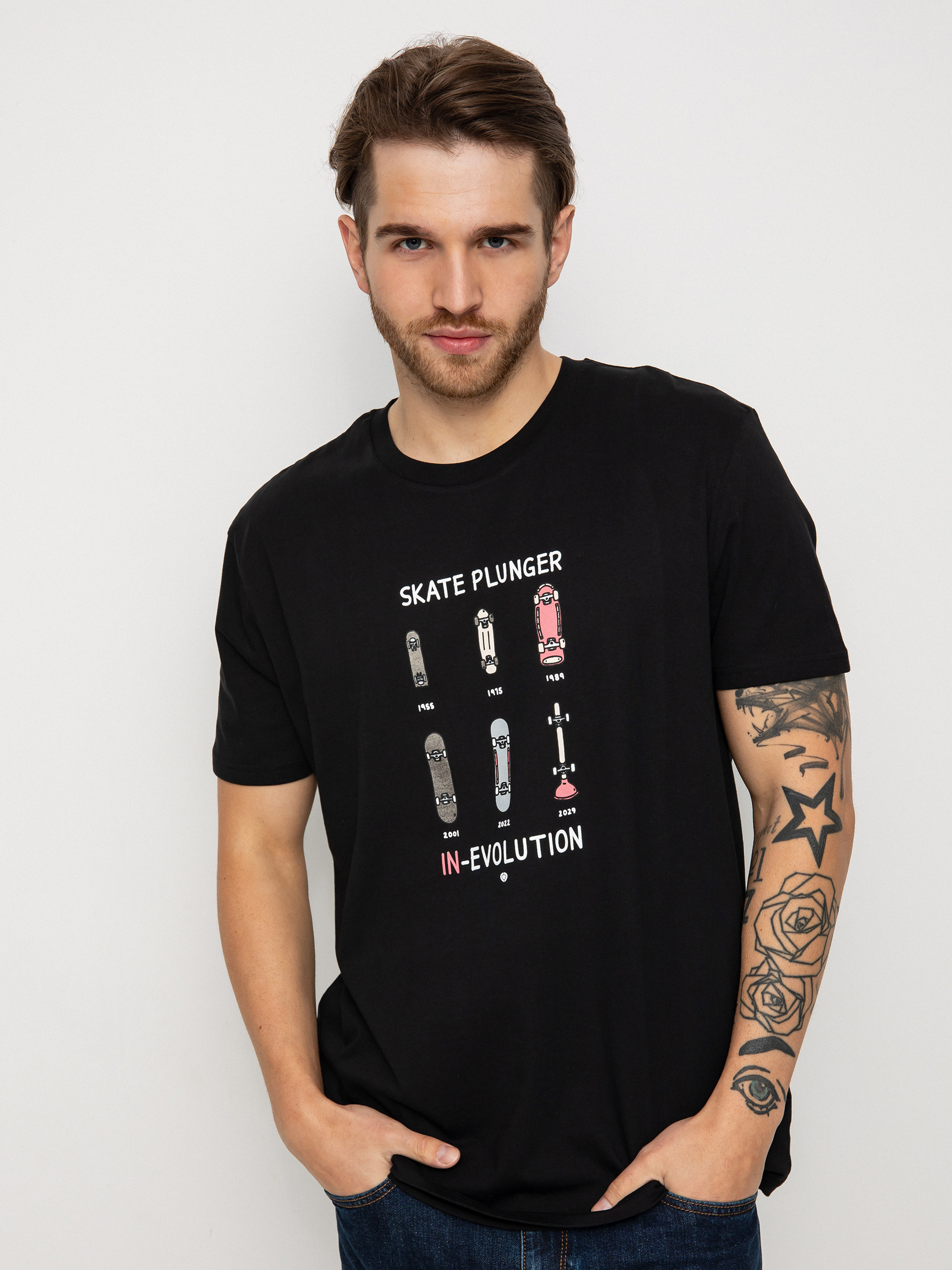 T-shirt Circa Plunger (black)