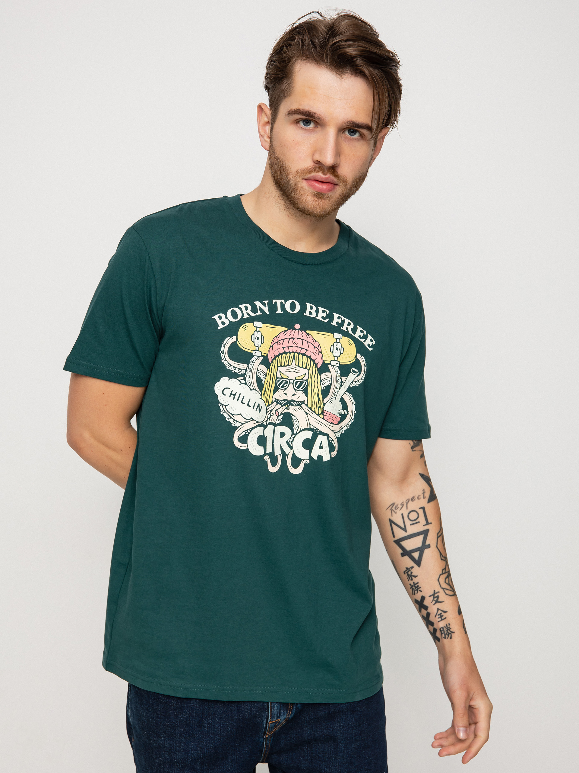 T-shirt Circa Be Free (glazed green)