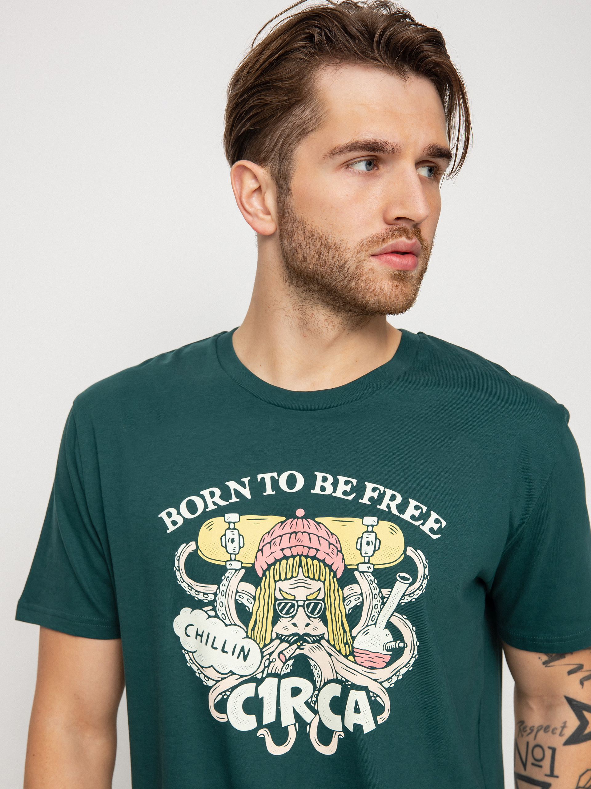 T-shirt Circa Be Free (glazed green)