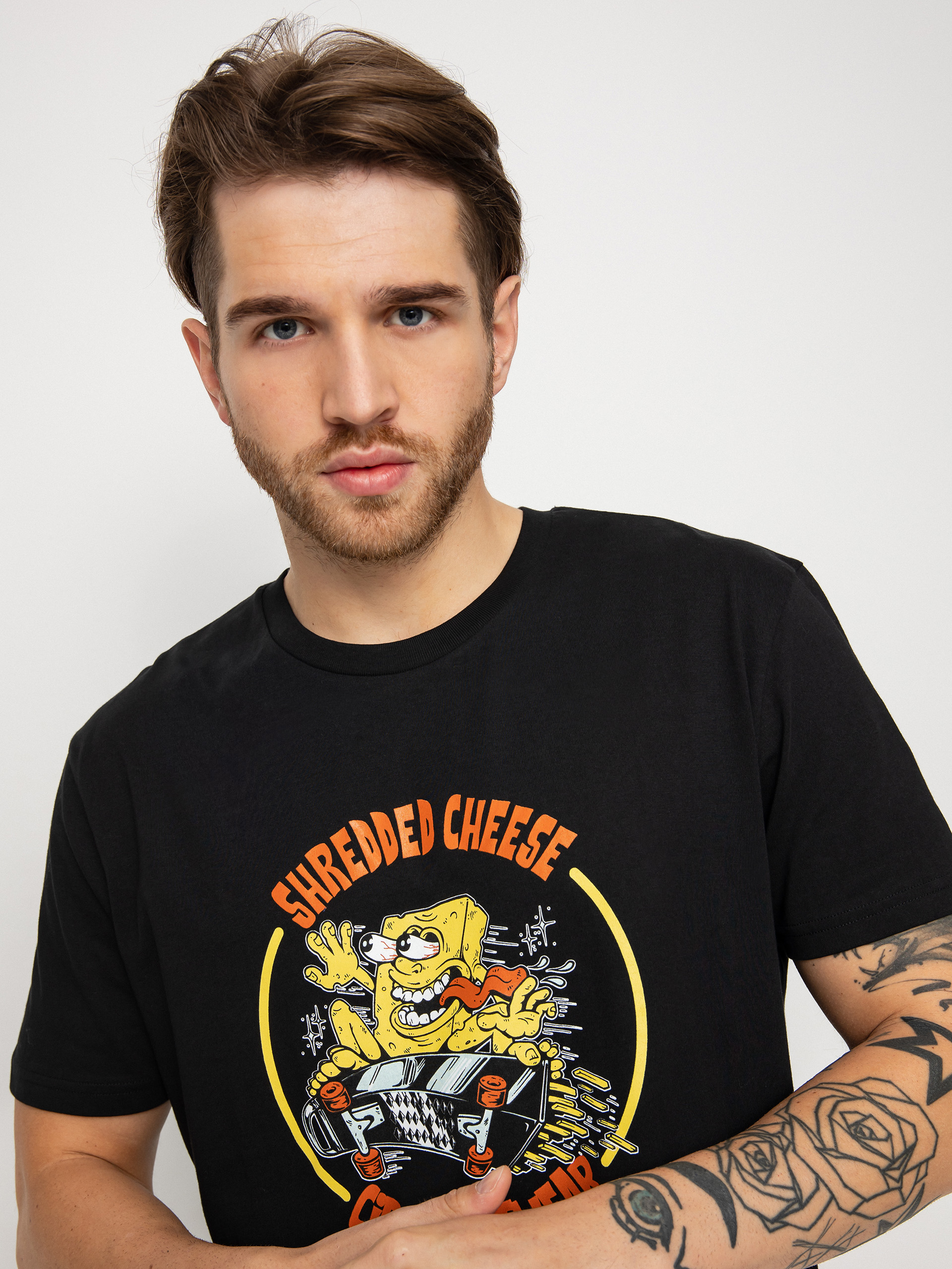 T-shirt Circa Shredded Cheese (black)