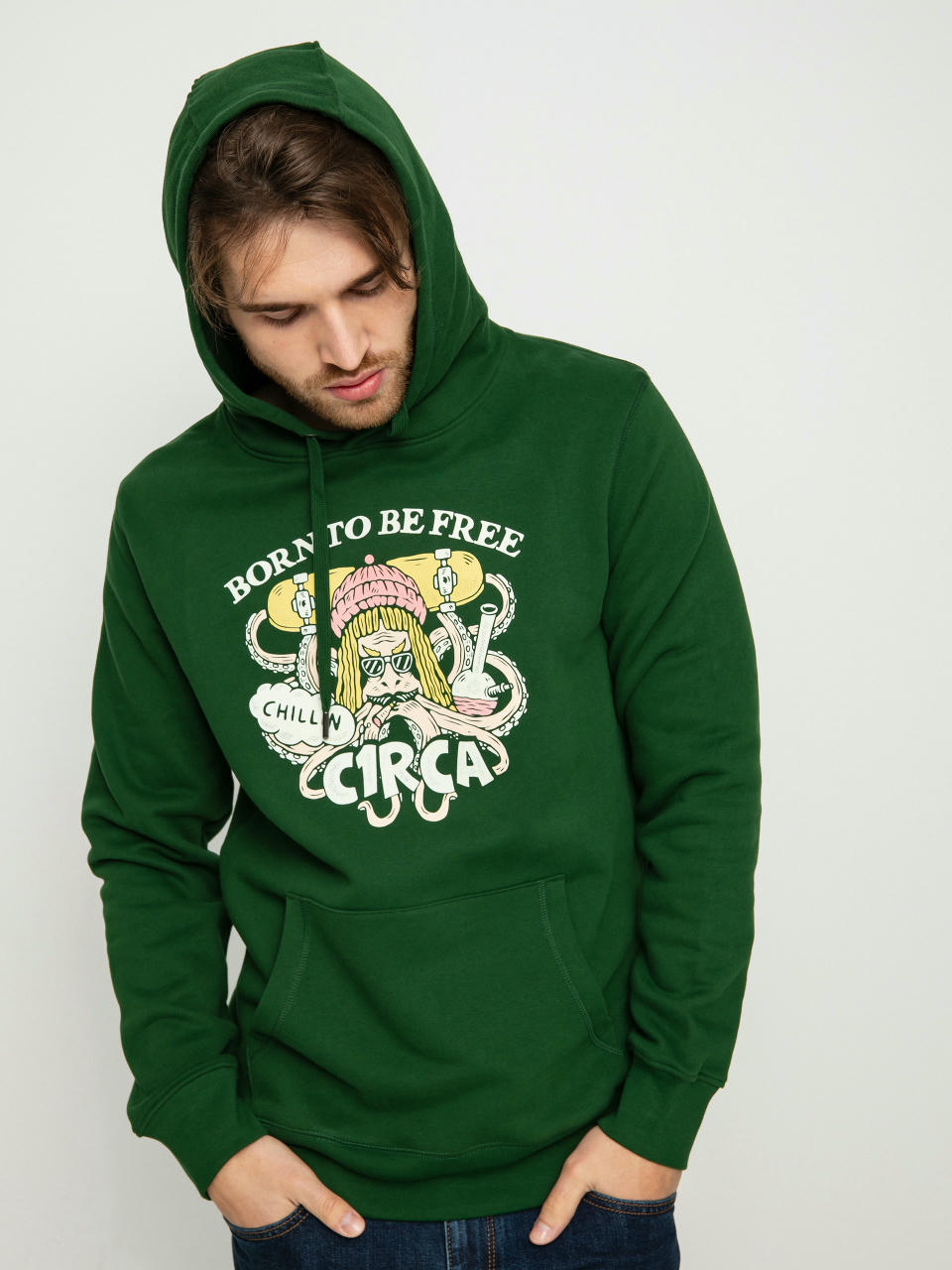 Bluza Circa Be Free (bottle green)