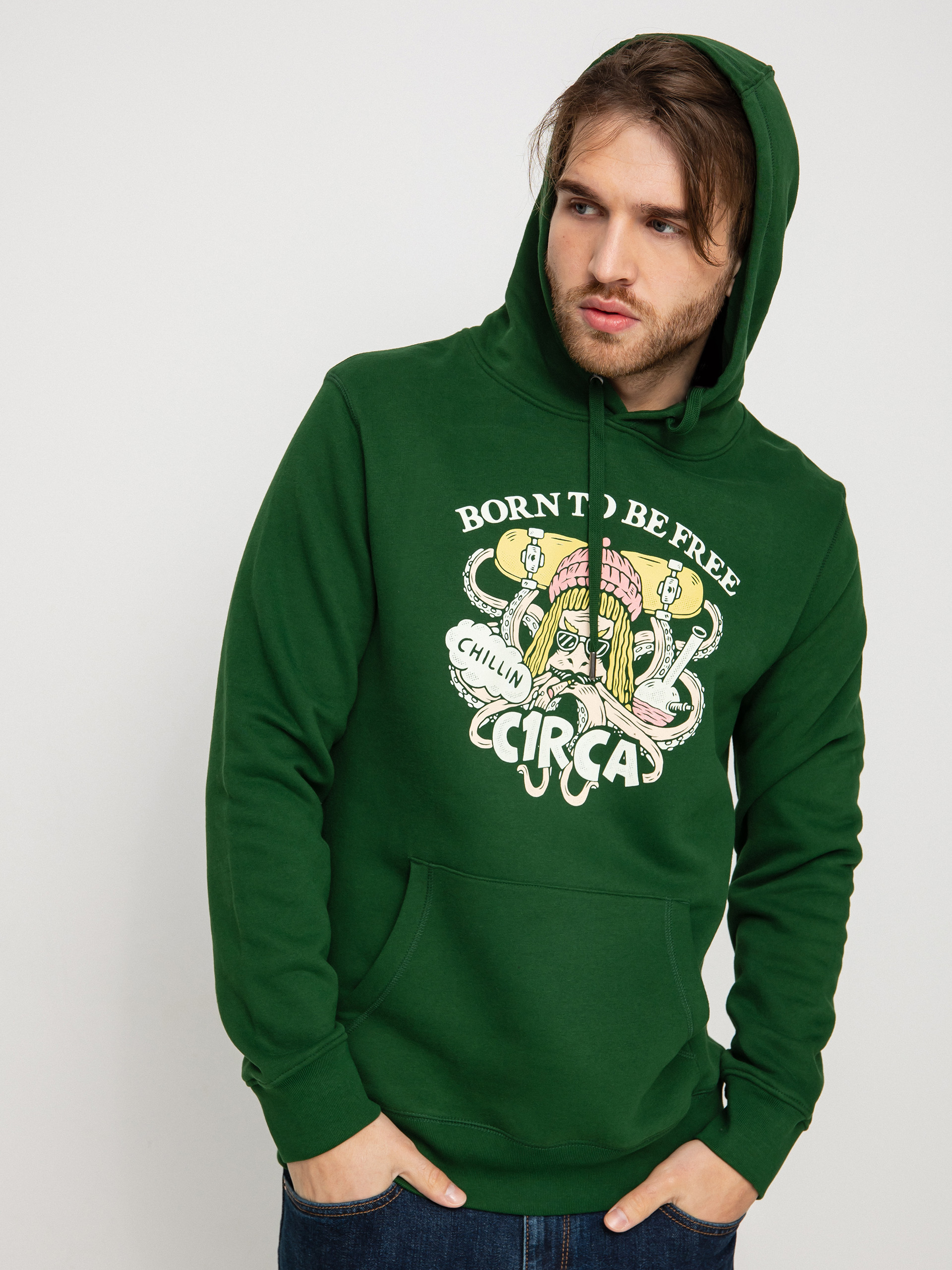 Bluza Circa Be Free (bottle green)