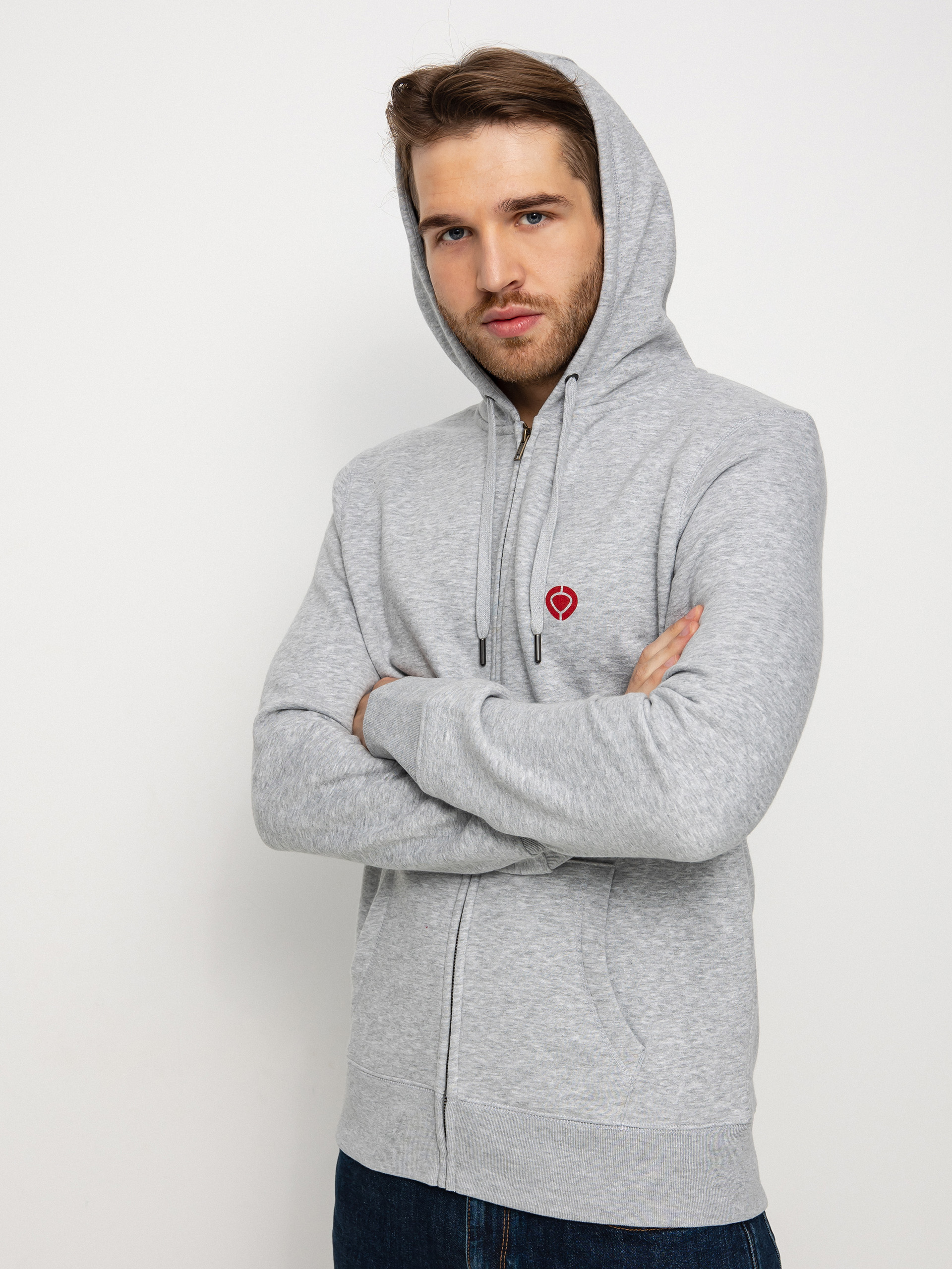 Bluza Circa Money Zip (athletic grey)