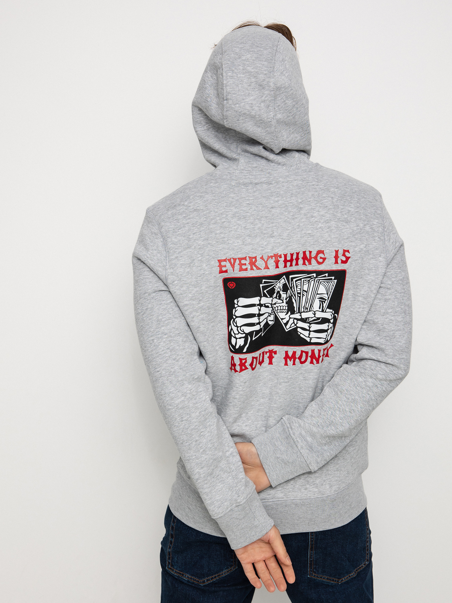 Bluza Circa Money Zip (athletic grey)