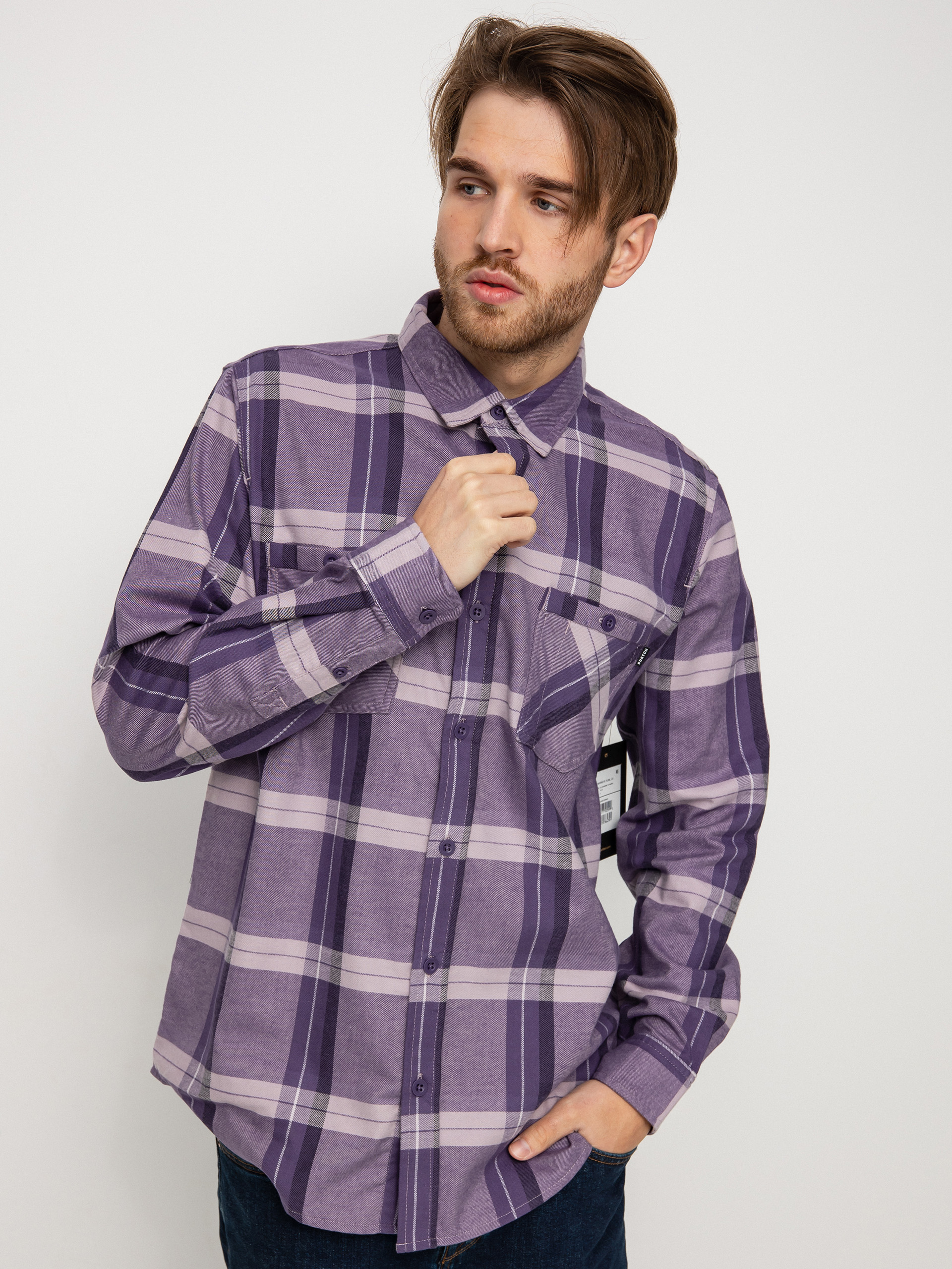 Koszula Burton Favorite Flannel (elderberry sparse plaid)