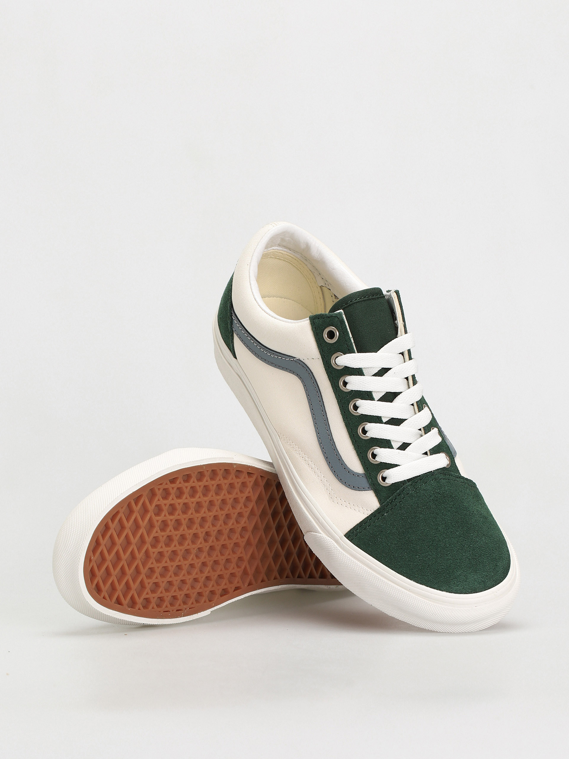 Buty Vans Old Skool (varsity canvas blue/green)