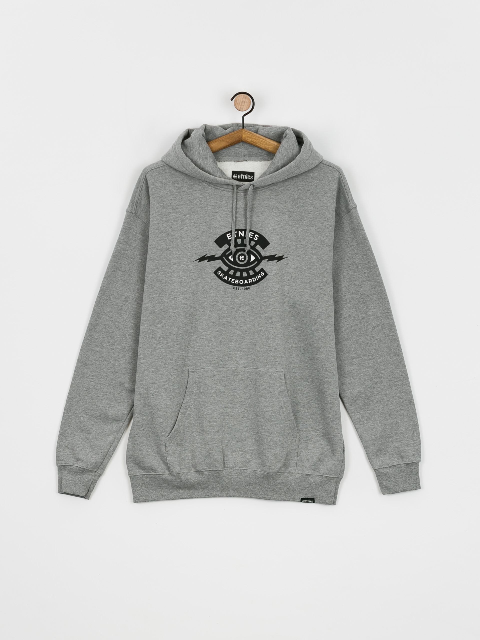 Bluza z kapturem Etnies Jw (charcoal/heather)