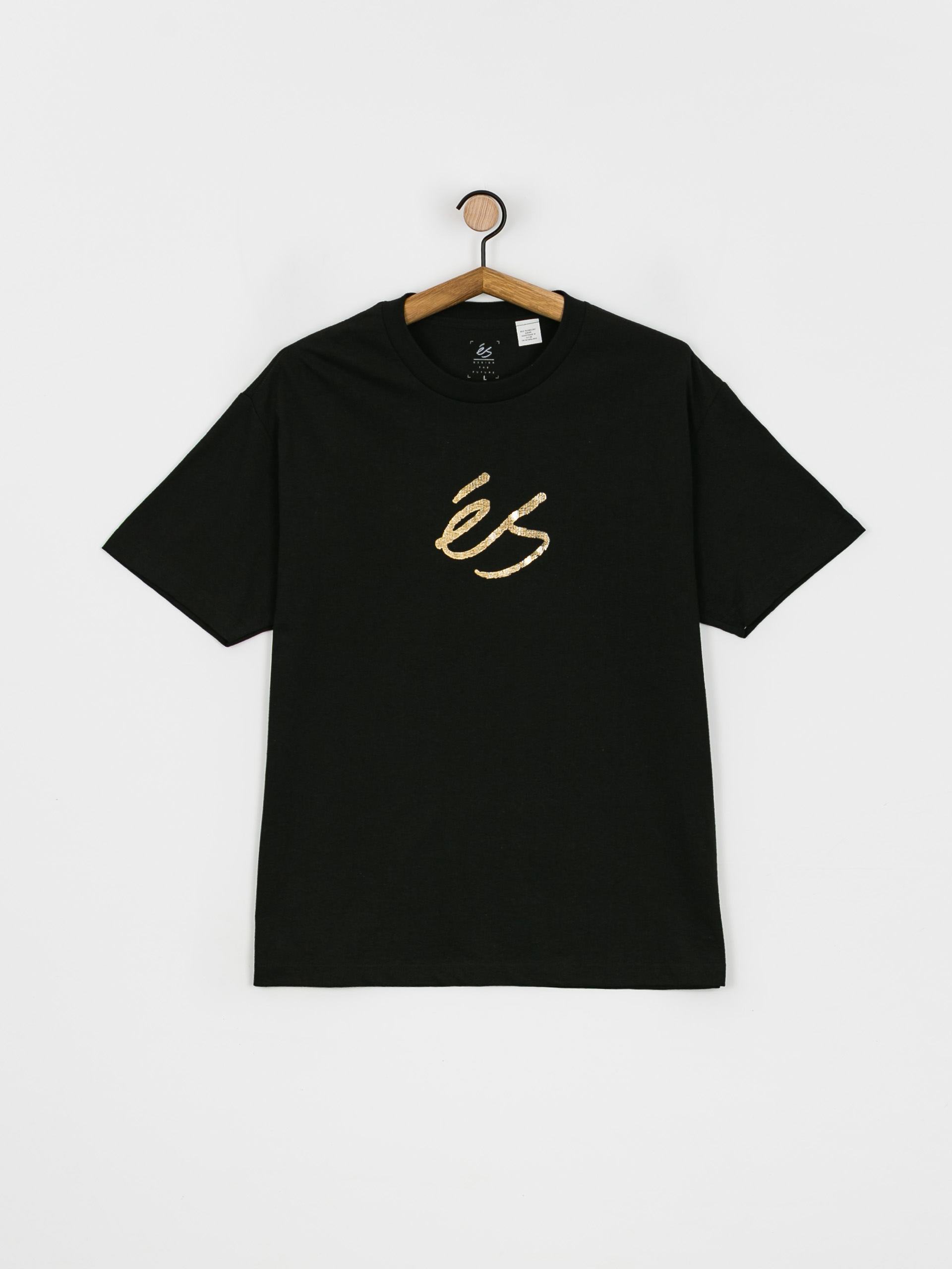 T-shirt eS Foil Script (black)