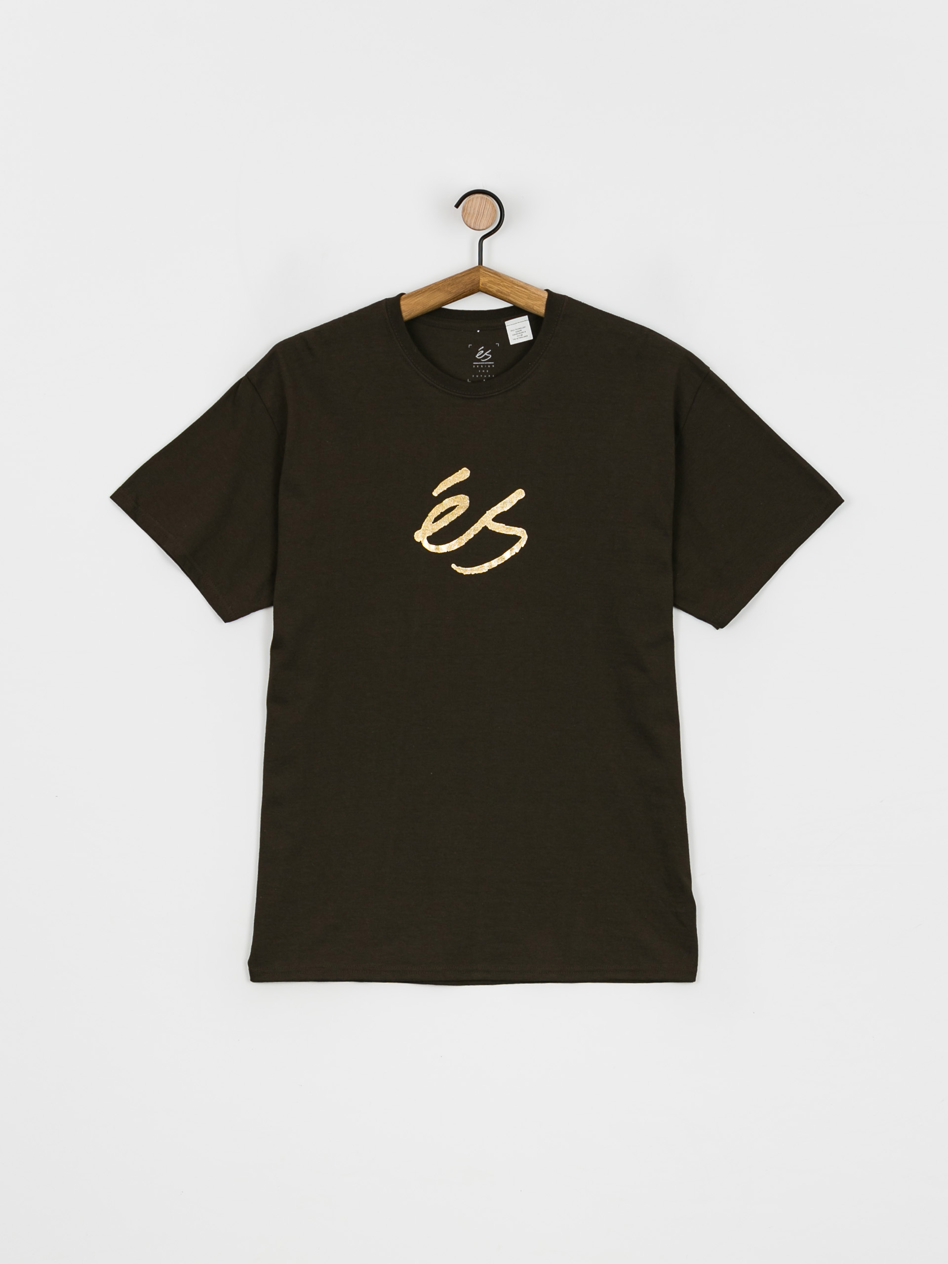 T-shirt eS Foil Script (brown)