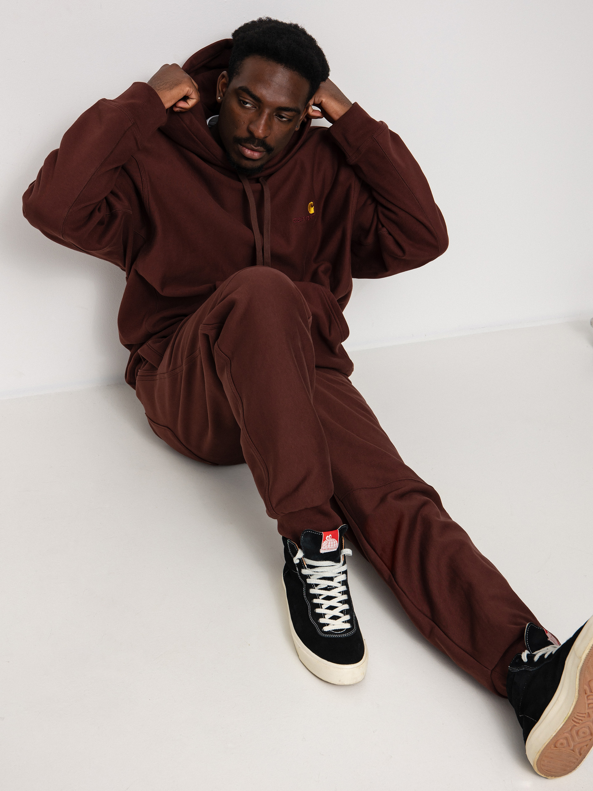 Bluza z kapturem Carhartt WIP American Script HD (ale)