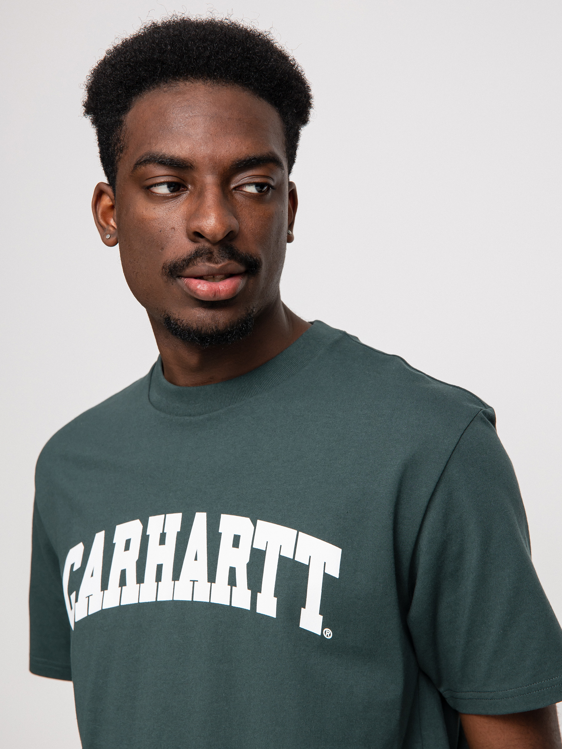T-shirt Carhartt WIP University (juniper/white)