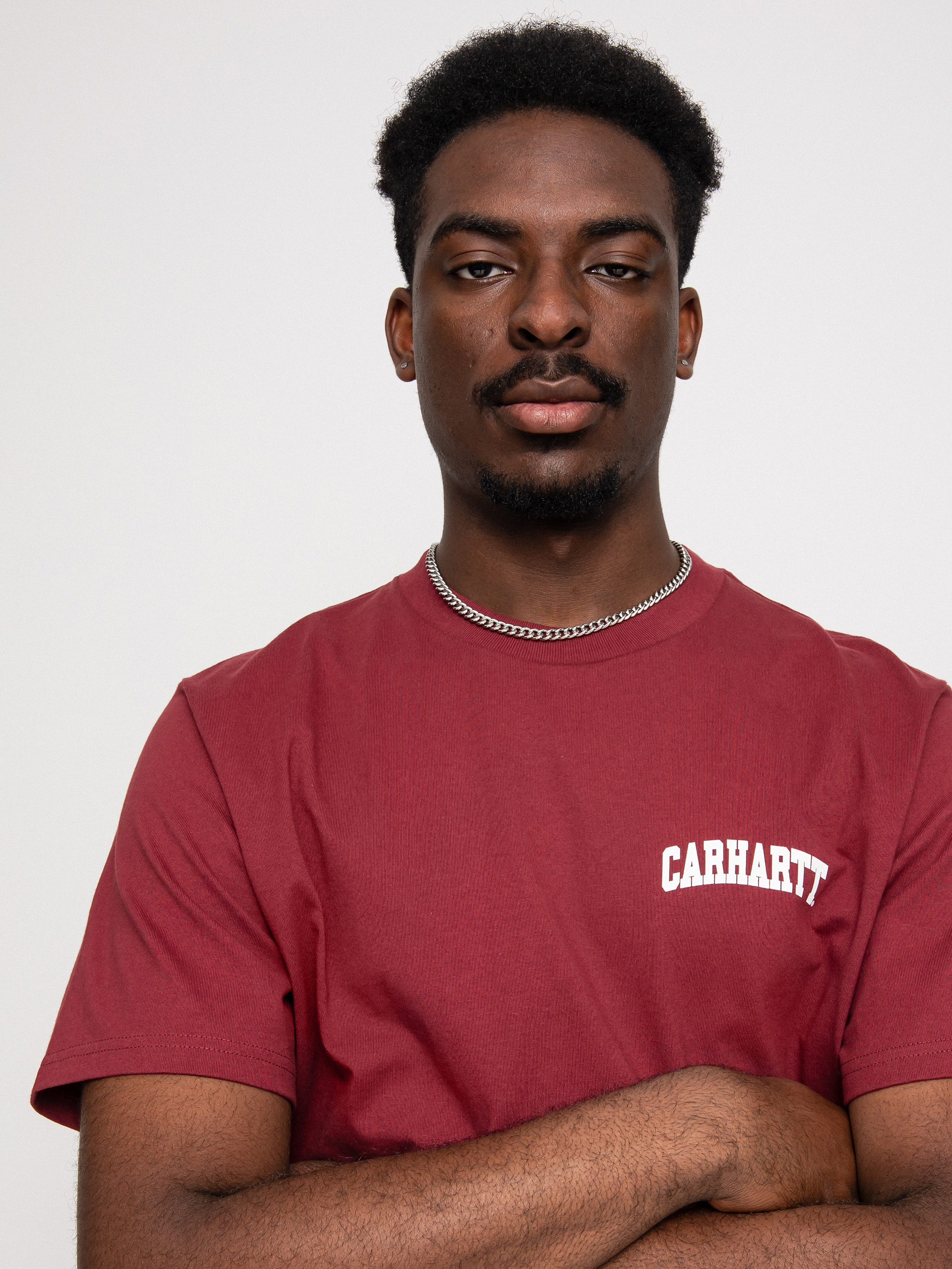 T-shirt Carhartt WIP University Script (corvina/white)