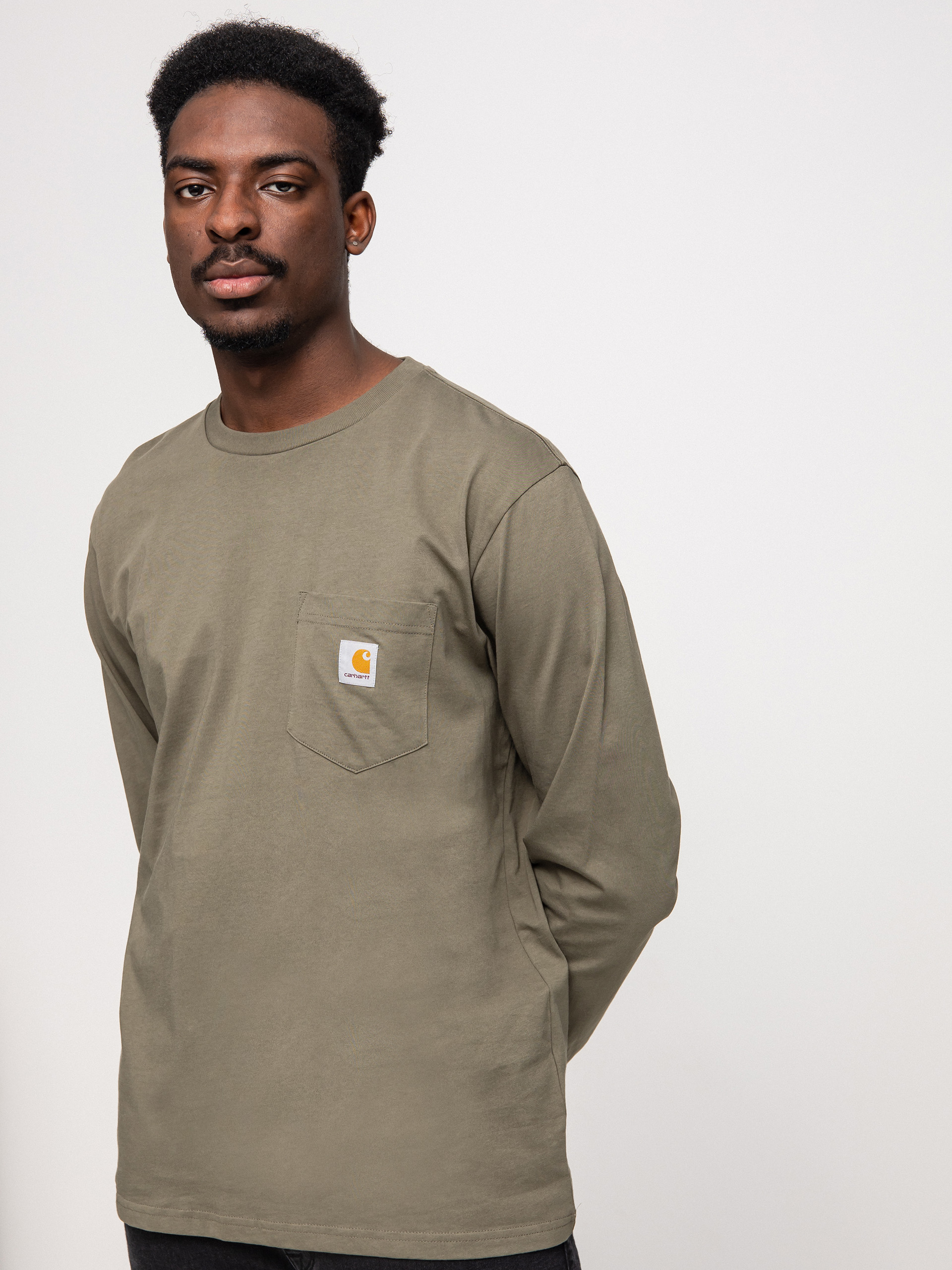 Longsleeve Carhartt WIP Pocket (seaweed)