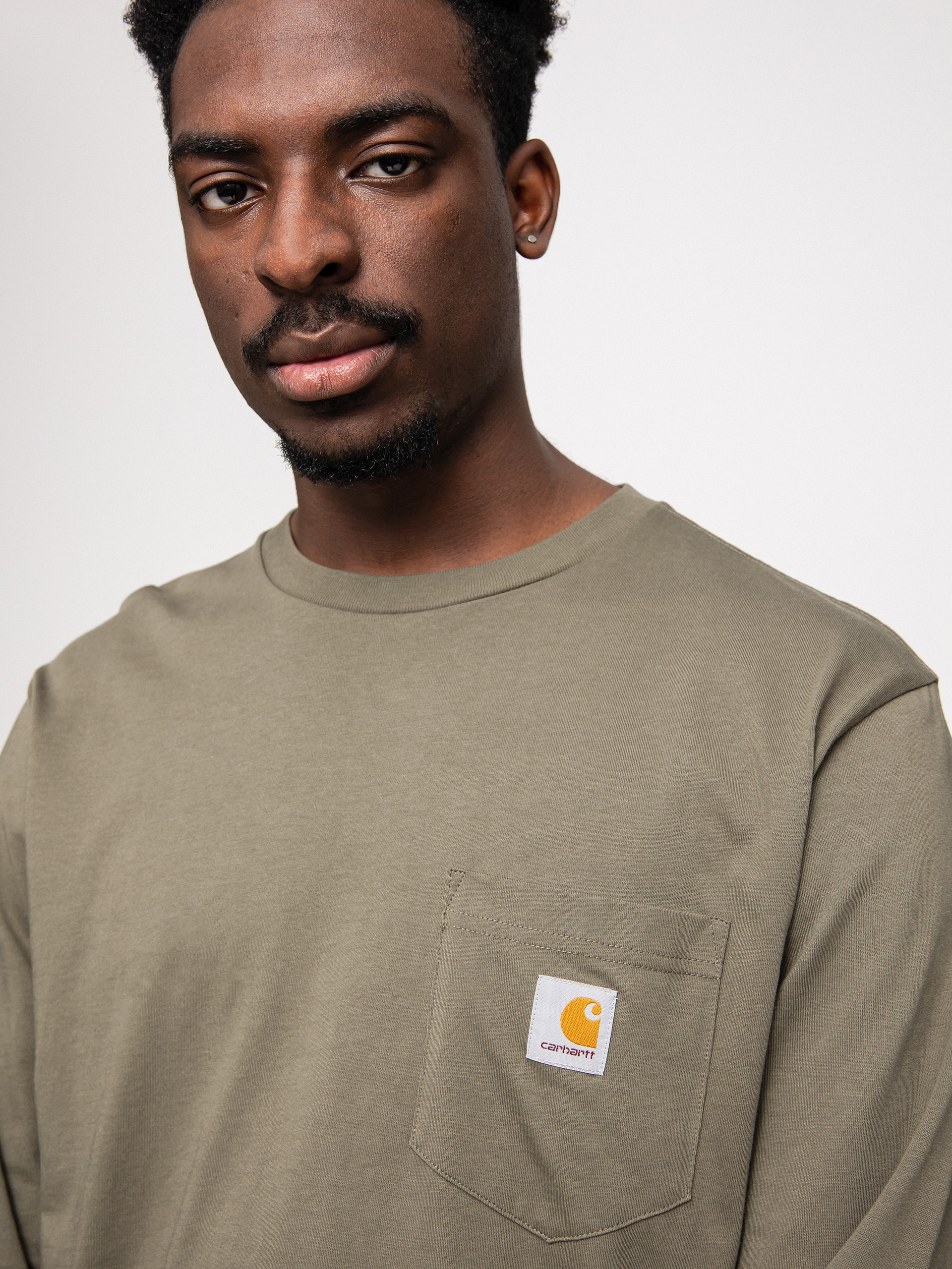 Longsleeve Carhartt WIP Pocket (seaweed)