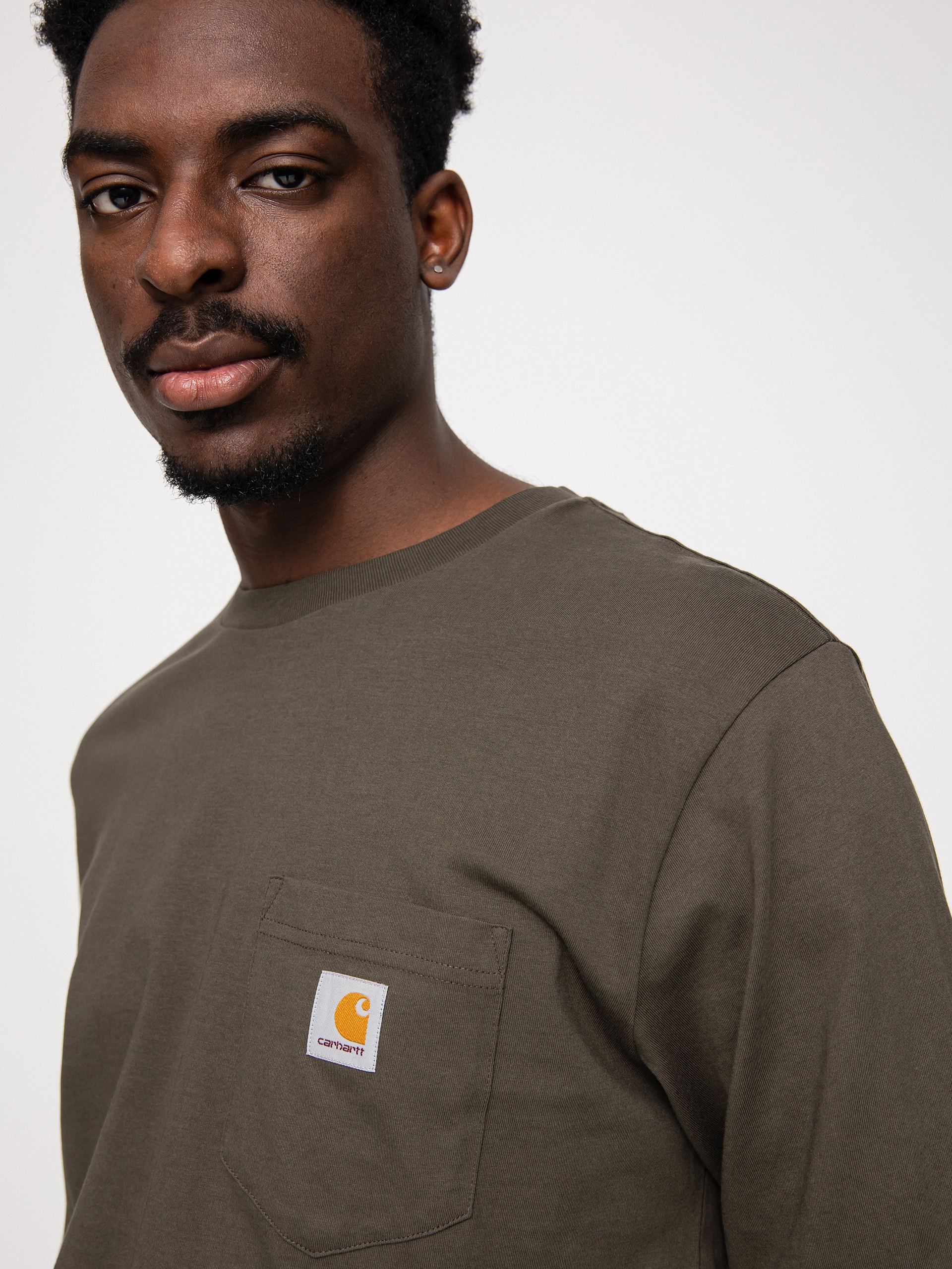 Longsleeve Carhartt WIP Pocket (cypress)