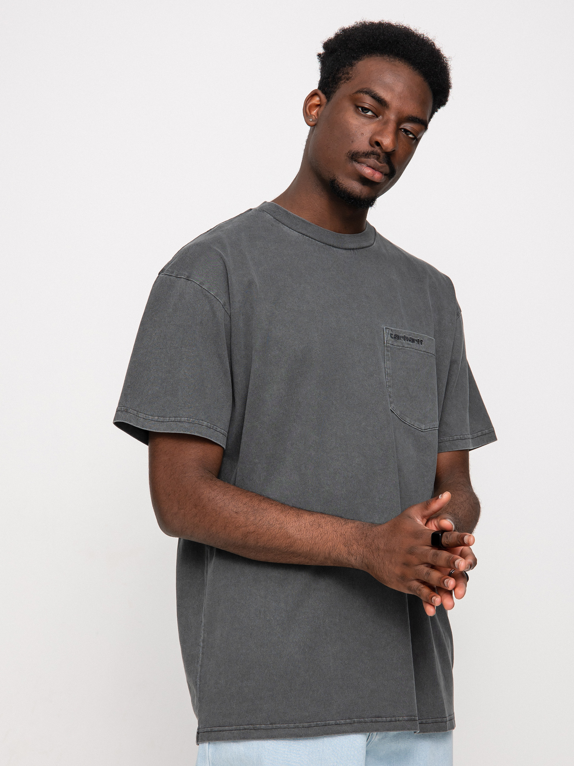 T-shirt Carhartt WIP Duster Pocket (vulcan)