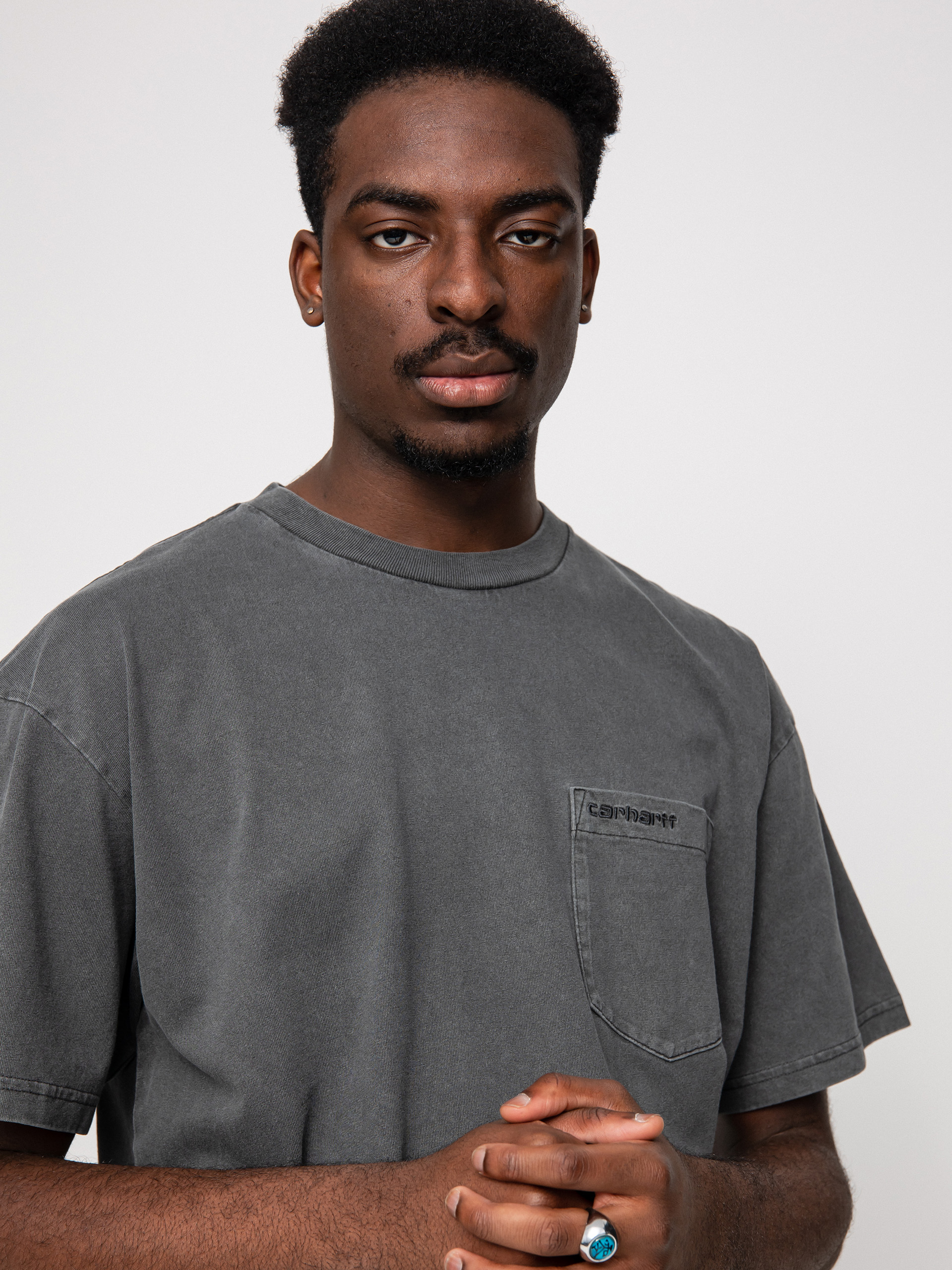 T-shirt Carhartt WIP Duster Pocket (vulcan)