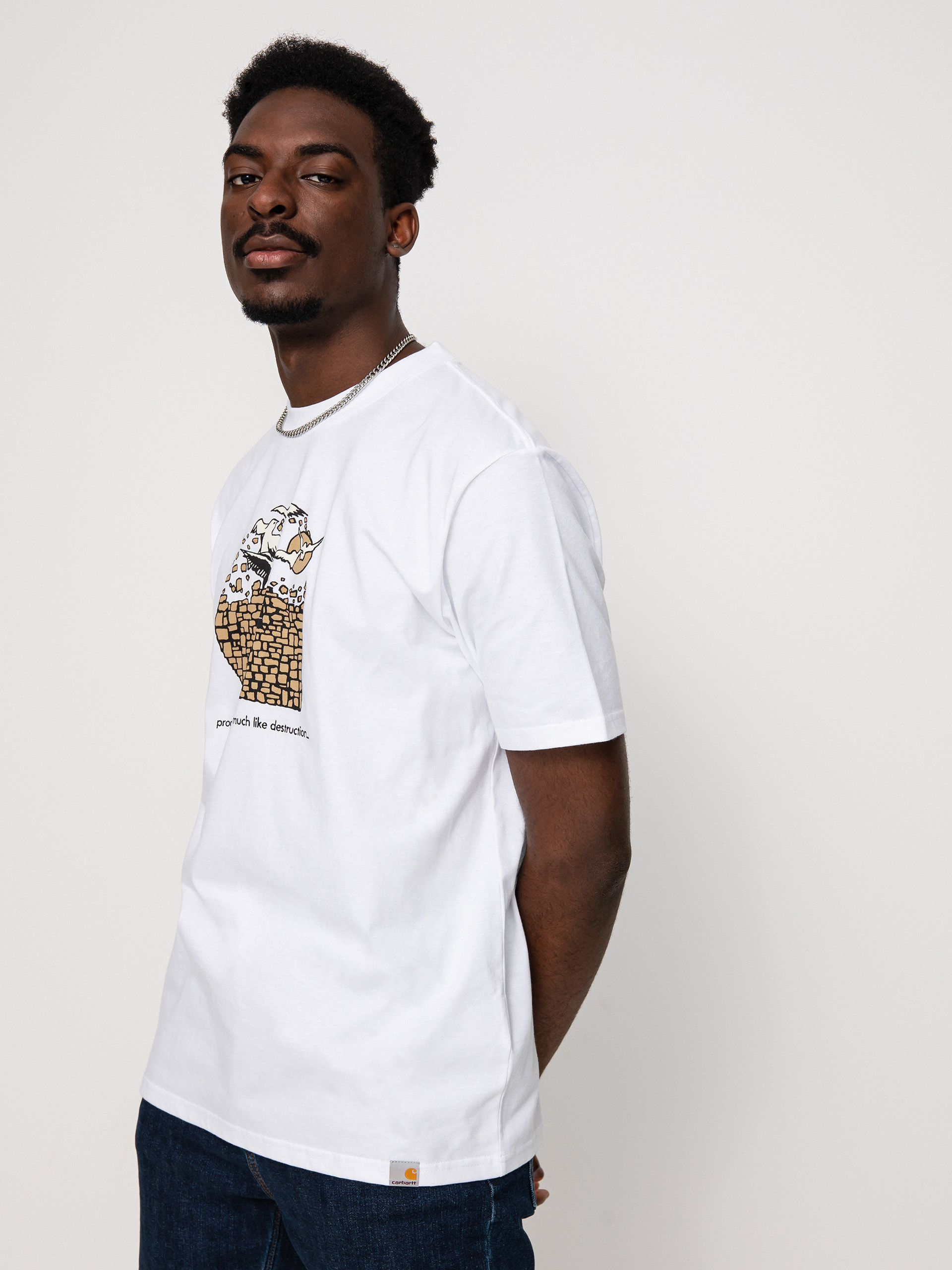 T-shirt Carhartt WIP Freedom (white)