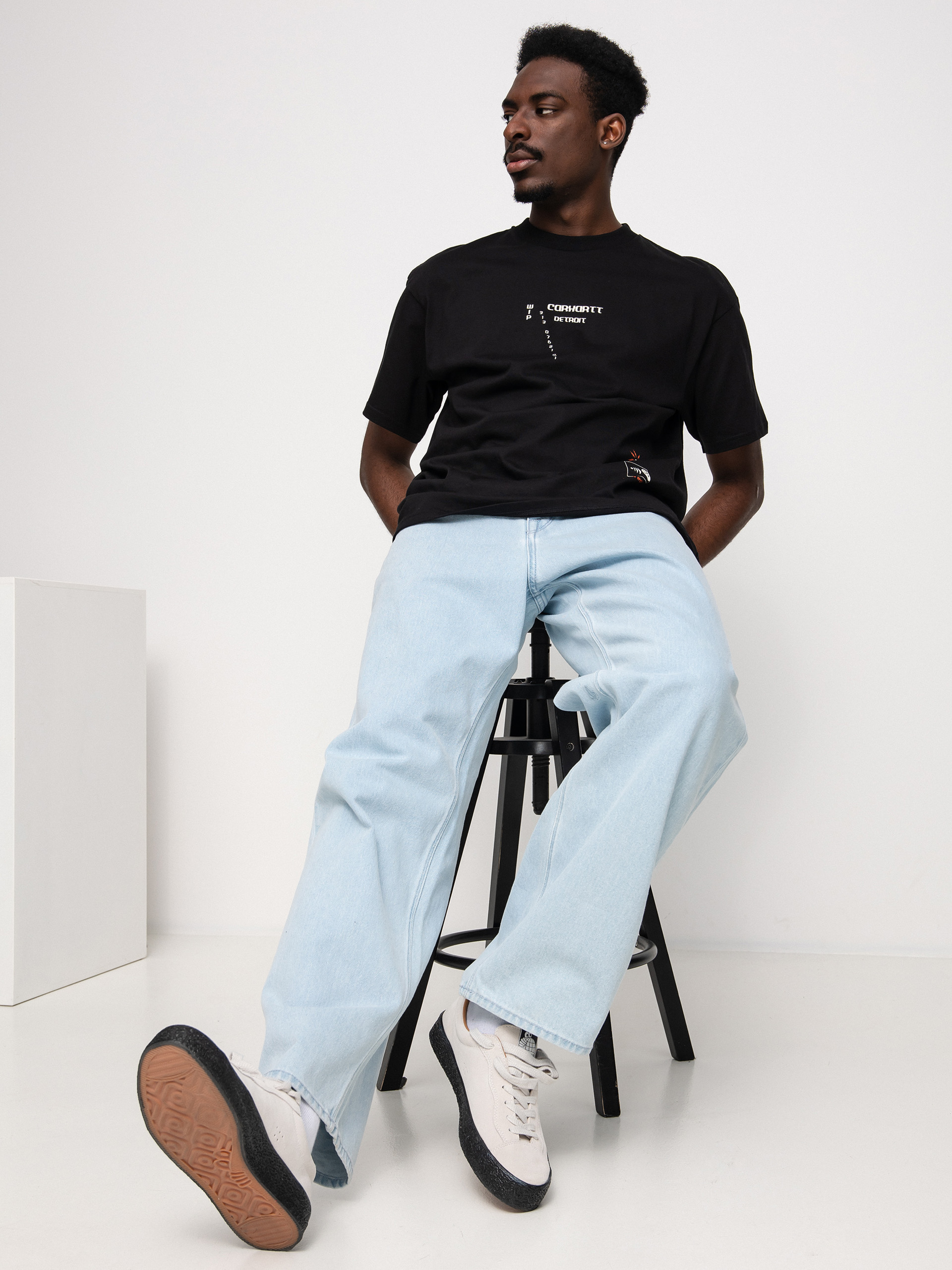 T-shirt Carhartt WIP Connect (black)