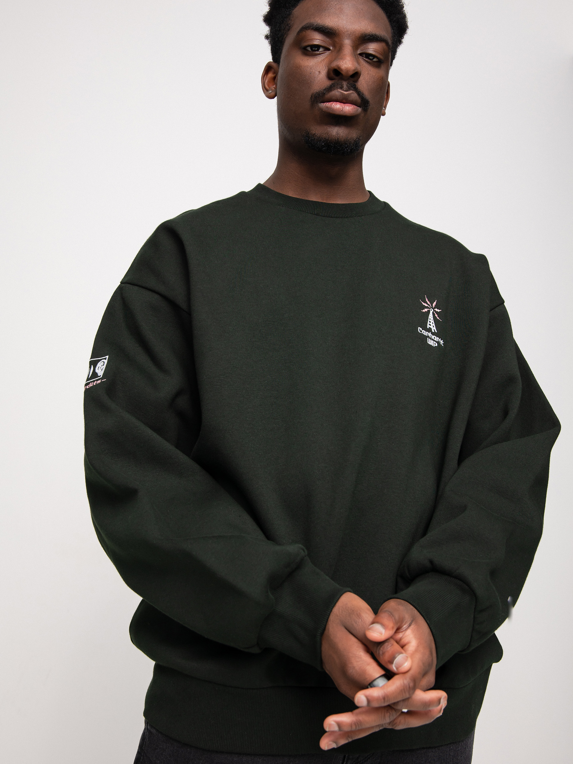 Bluza Carhartt WIP Connect (dark cedar)