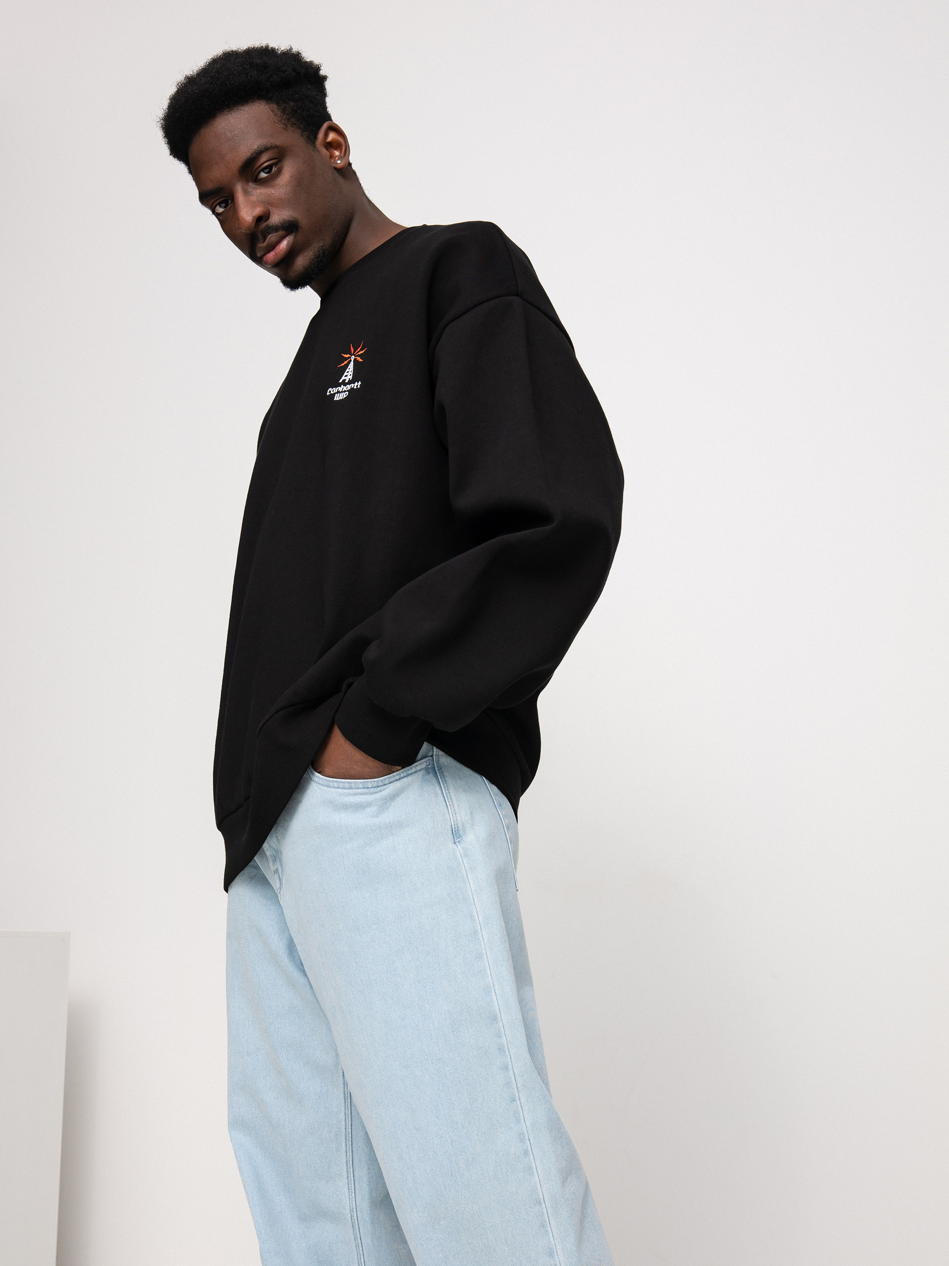 Bluza Carhartt WIP Connect (black)