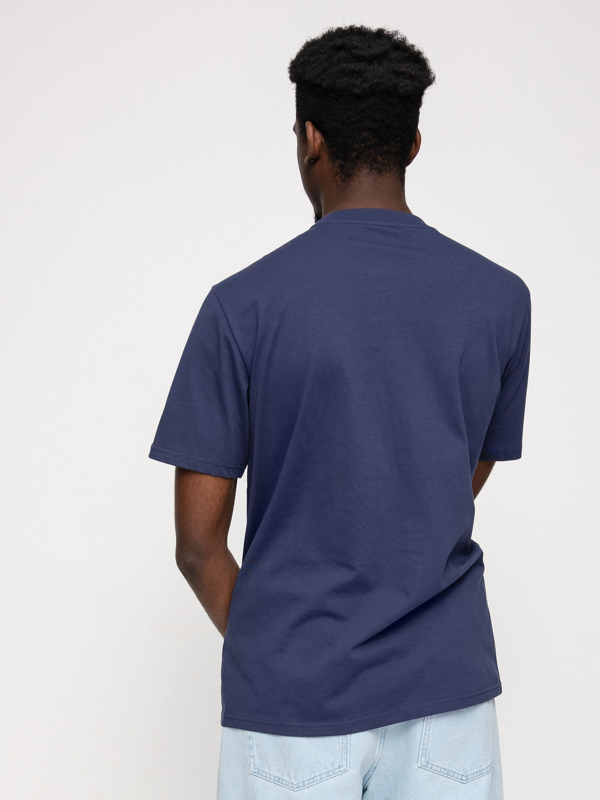 T-shirt Carhartt WIP Script (enzian/misty sky)