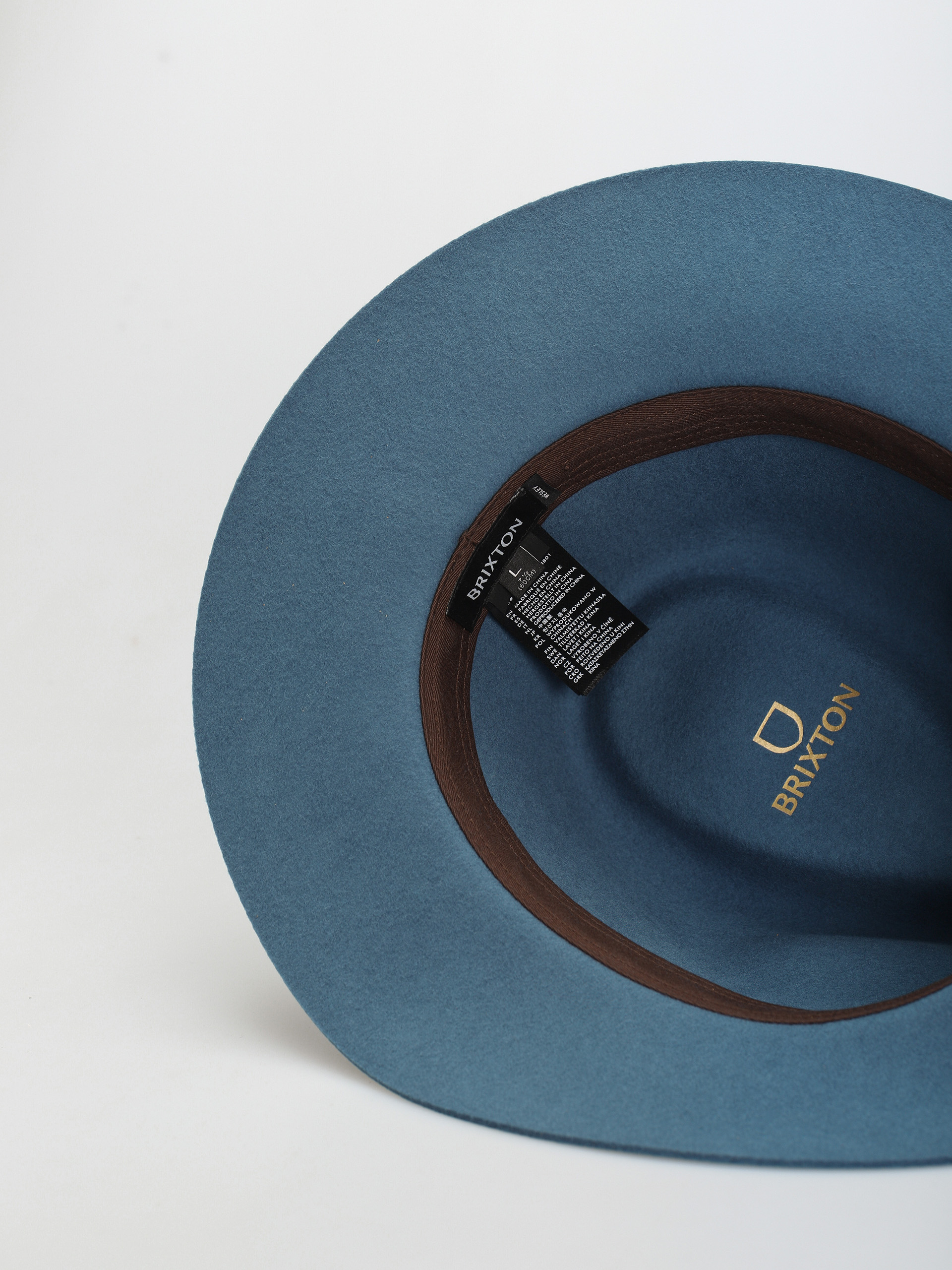 Kapelusz Brixton Wesley Fedora (indie teal)