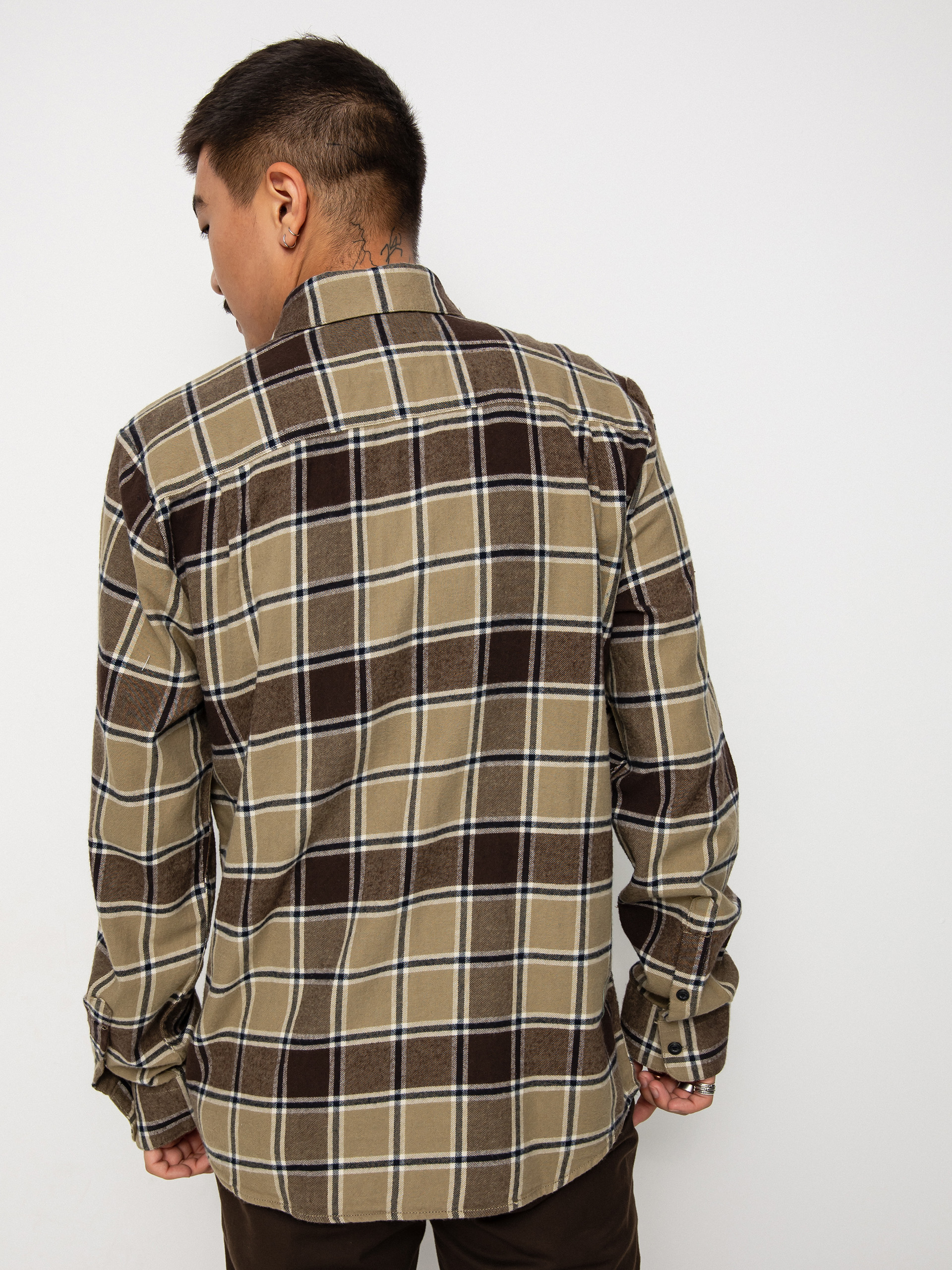 Koszula Volcom Caden Plaid Ls (khaki)