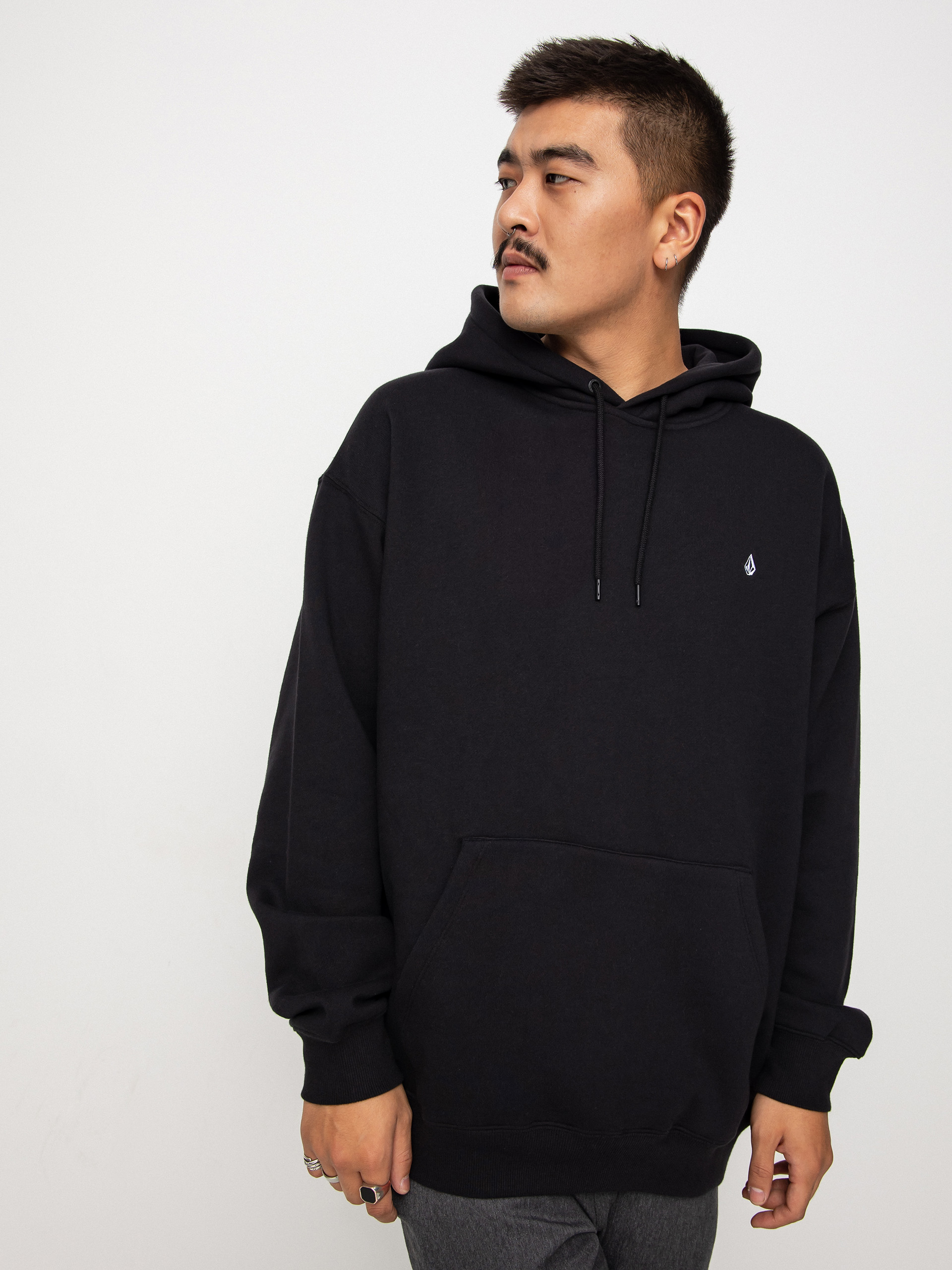 Bluza z kapturem Volcom Single Stone HD (black)