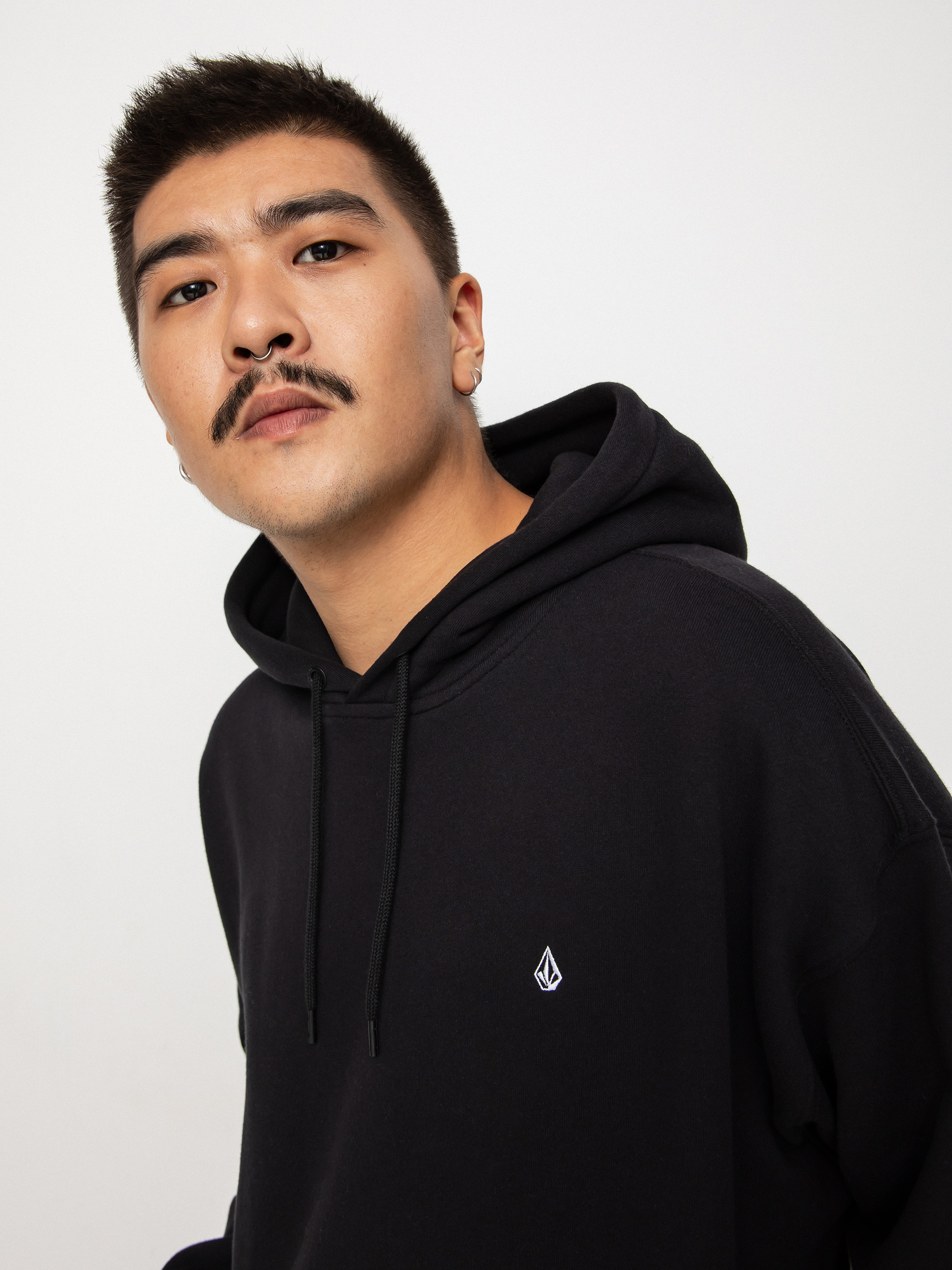 Bluza z kapturem Volcom Single Stone HD (black)