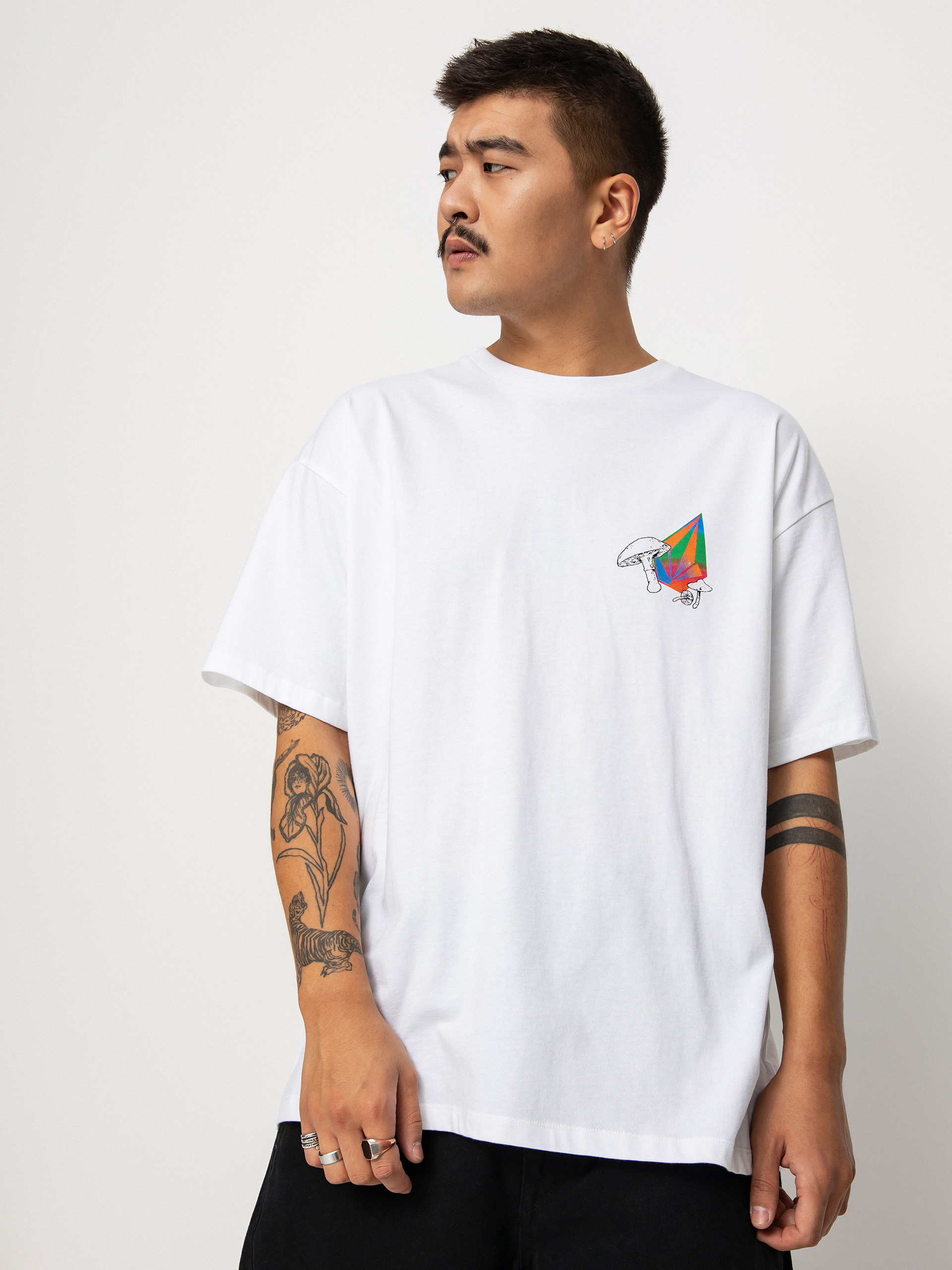 T-shirt Volcom Fa C.Abbottxfrench Lse 2 (white)